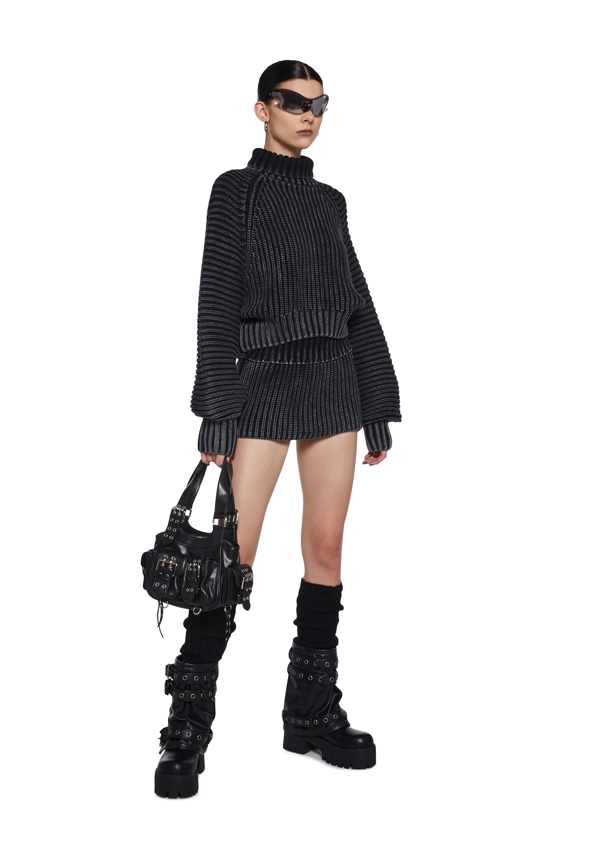 Warp Washed Knit Sweater - Image 2