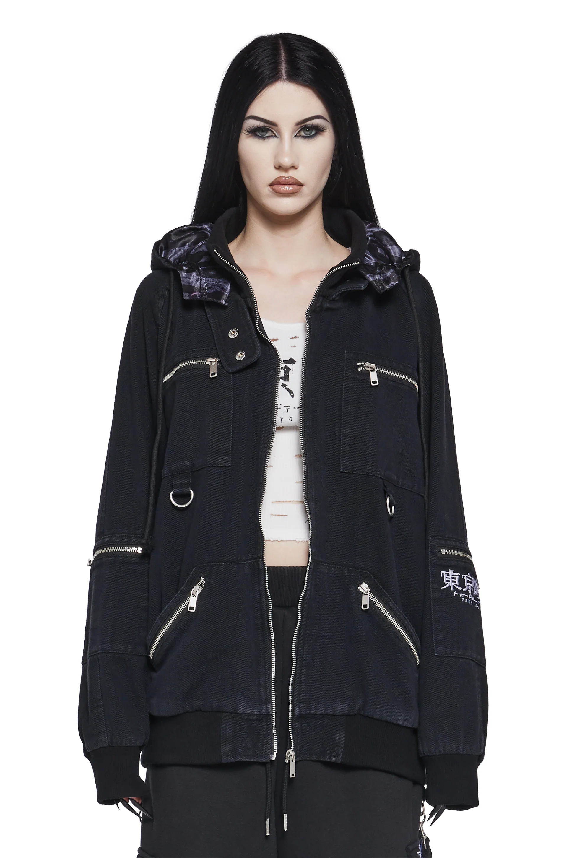 Deeper Layers Washed Denim Jacket - Image 4