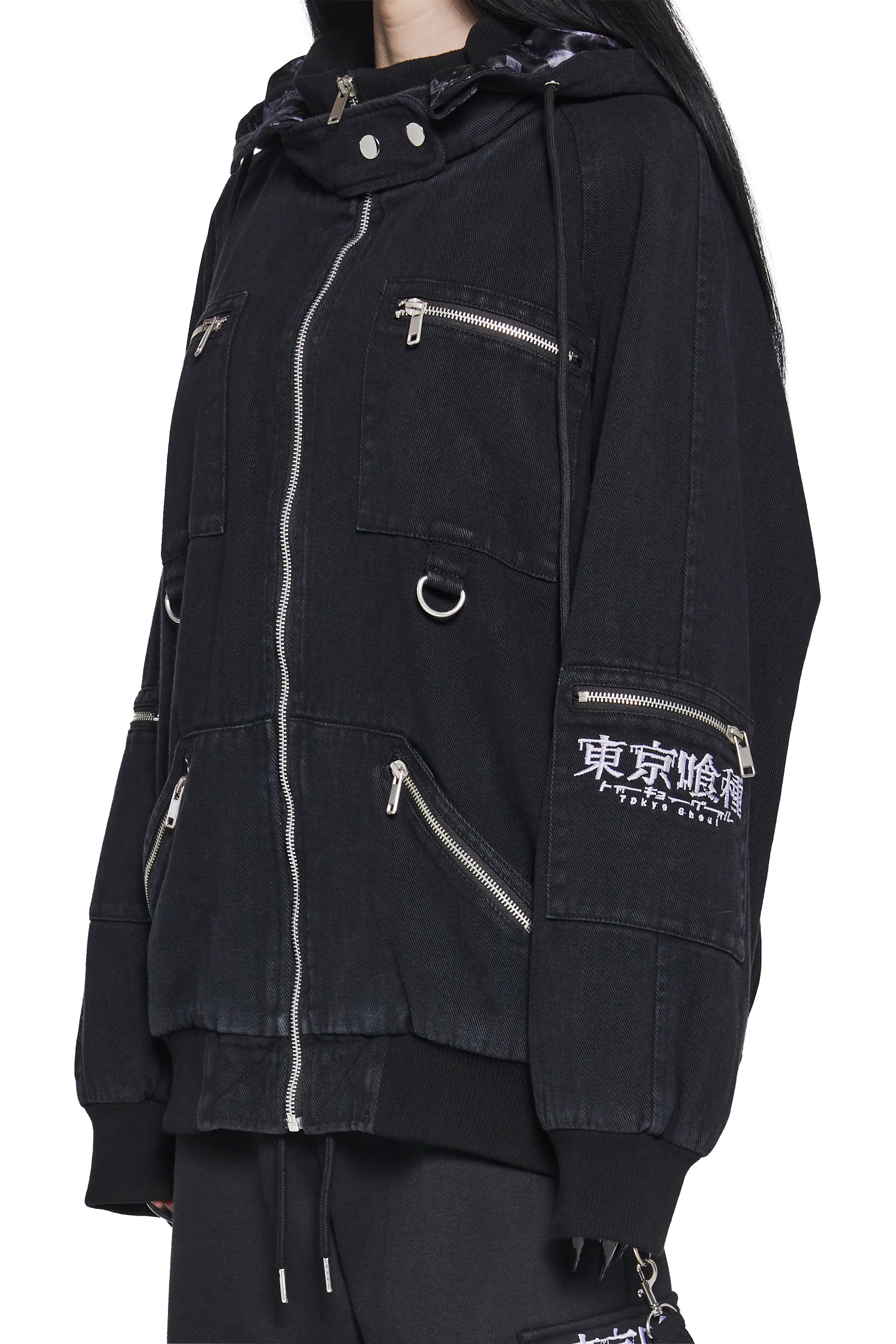 Deeper Layers Washed Denim Jacket - Image 7