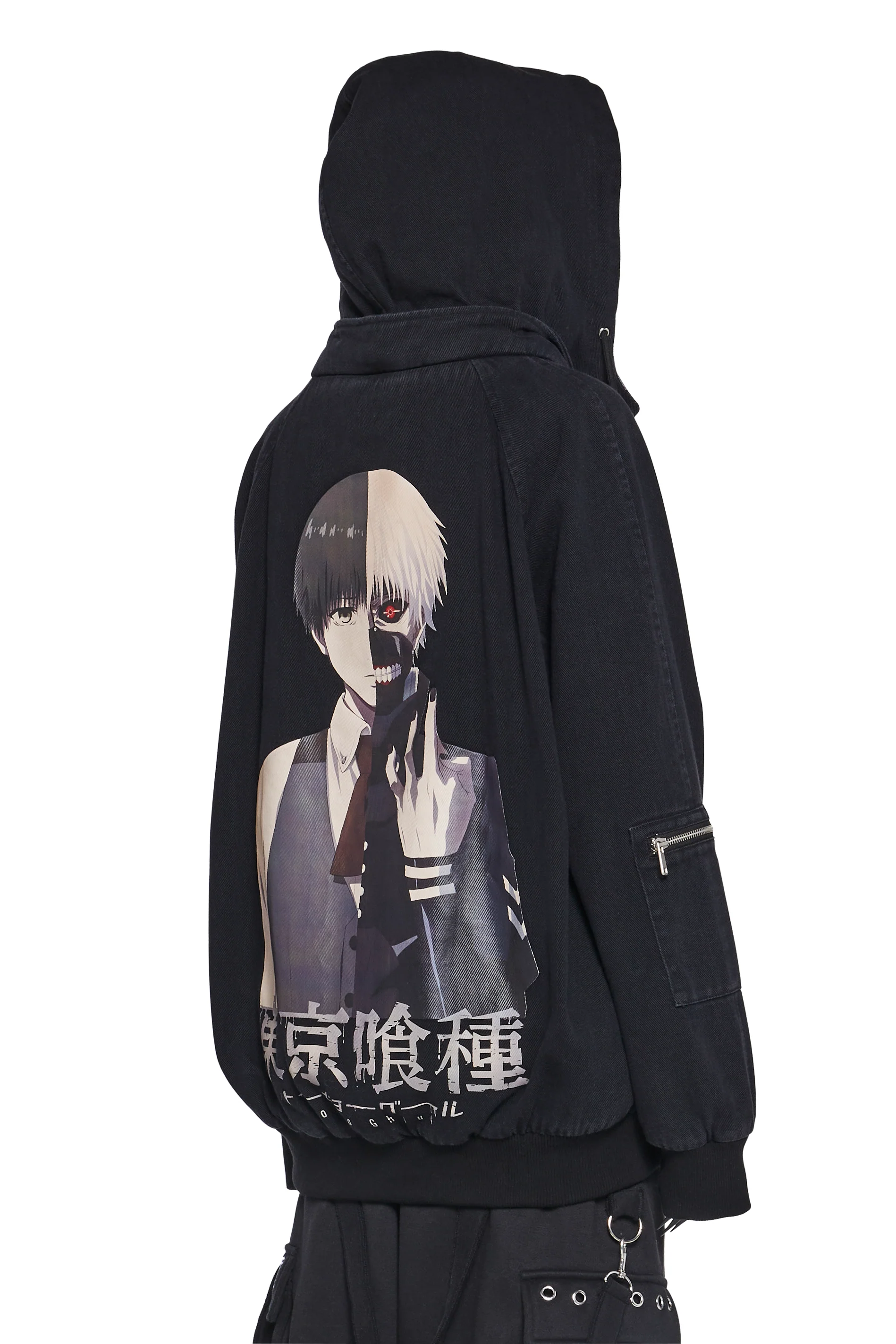 Deeper Layers Washed Denim Jacket - Image 9