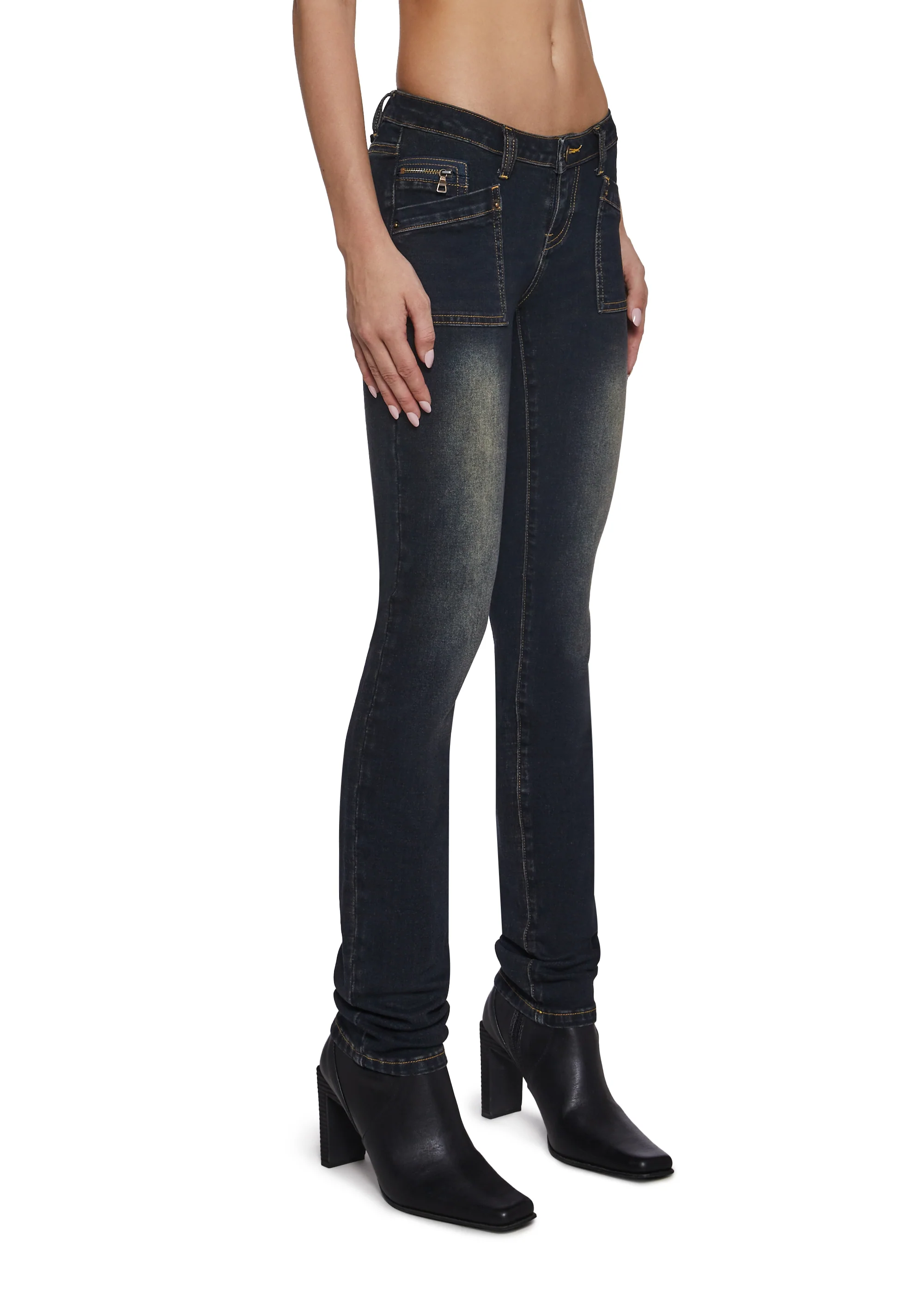 Kaye Washed Skinny Jeans - Image 3