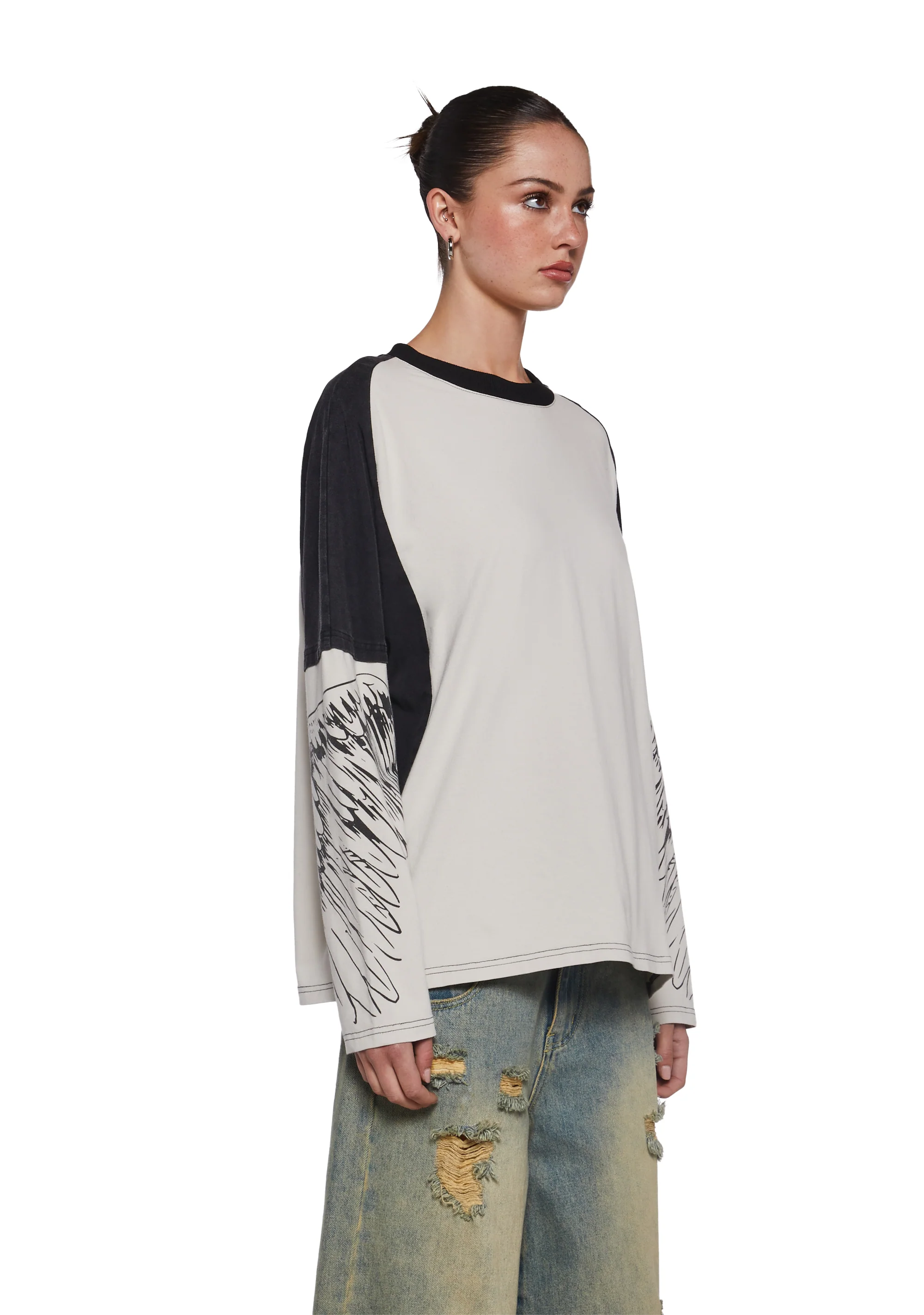 Punk Willpower Long Sleeve Top - Image 3