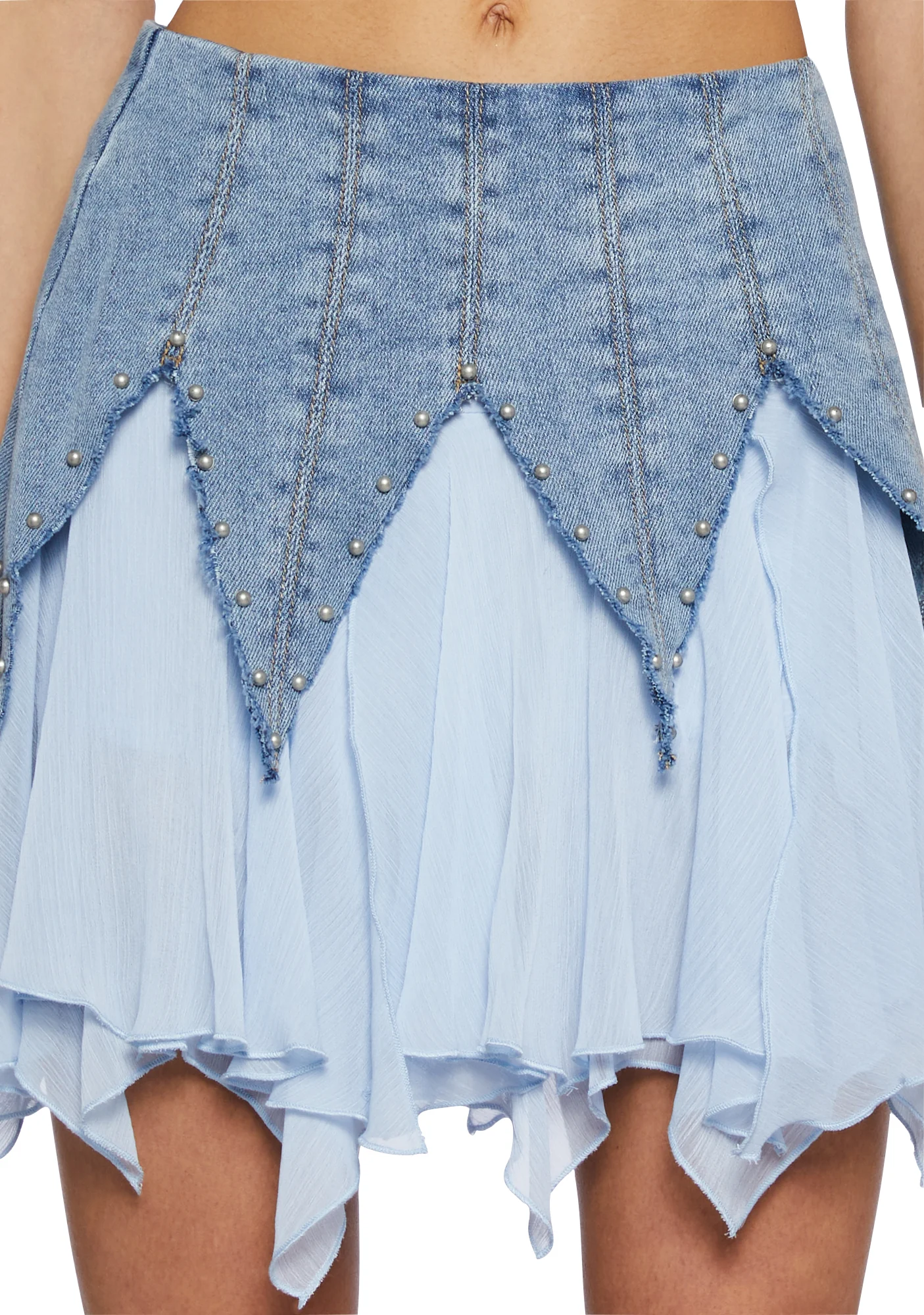 Waves Away Mini Skirt - Image 5