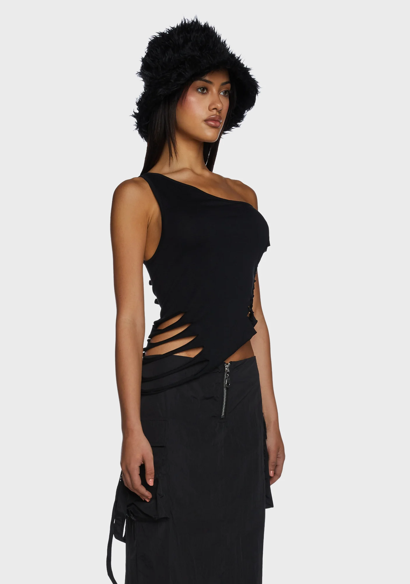 Web Slashed Vest Top - Image 3
