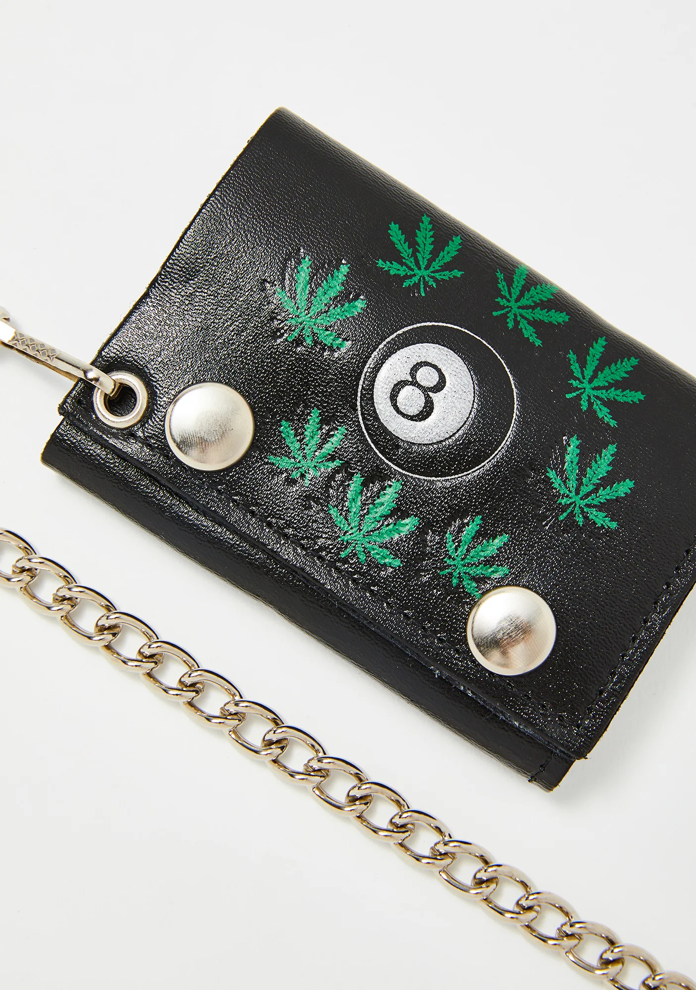 Weed & 8 Ball Chain Wallet - Image 3