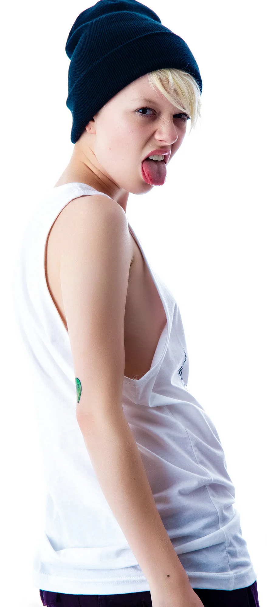 Weed Bone Tank Top - White - Image 6