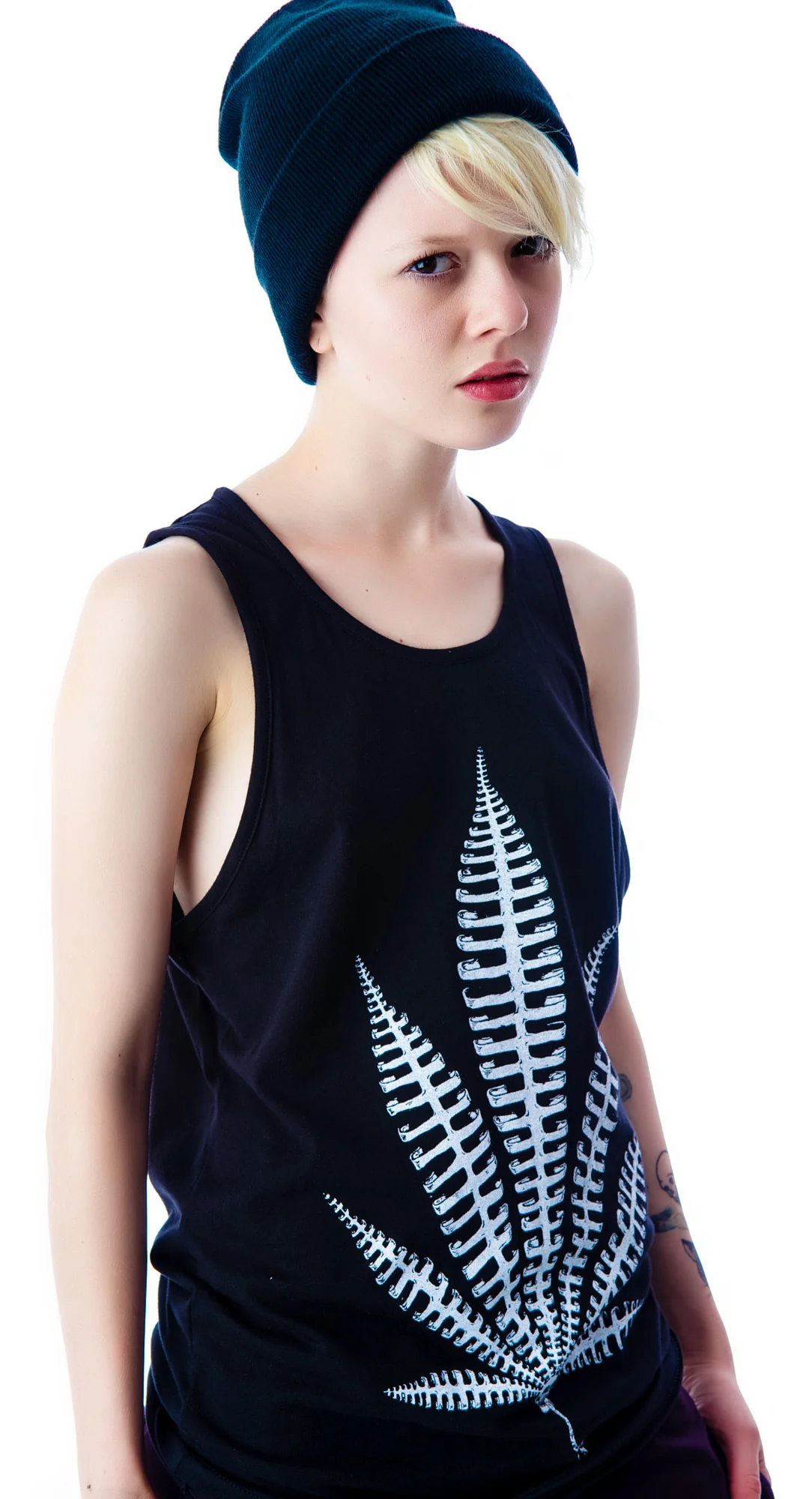 Weed Bone Tank Top - Image 5