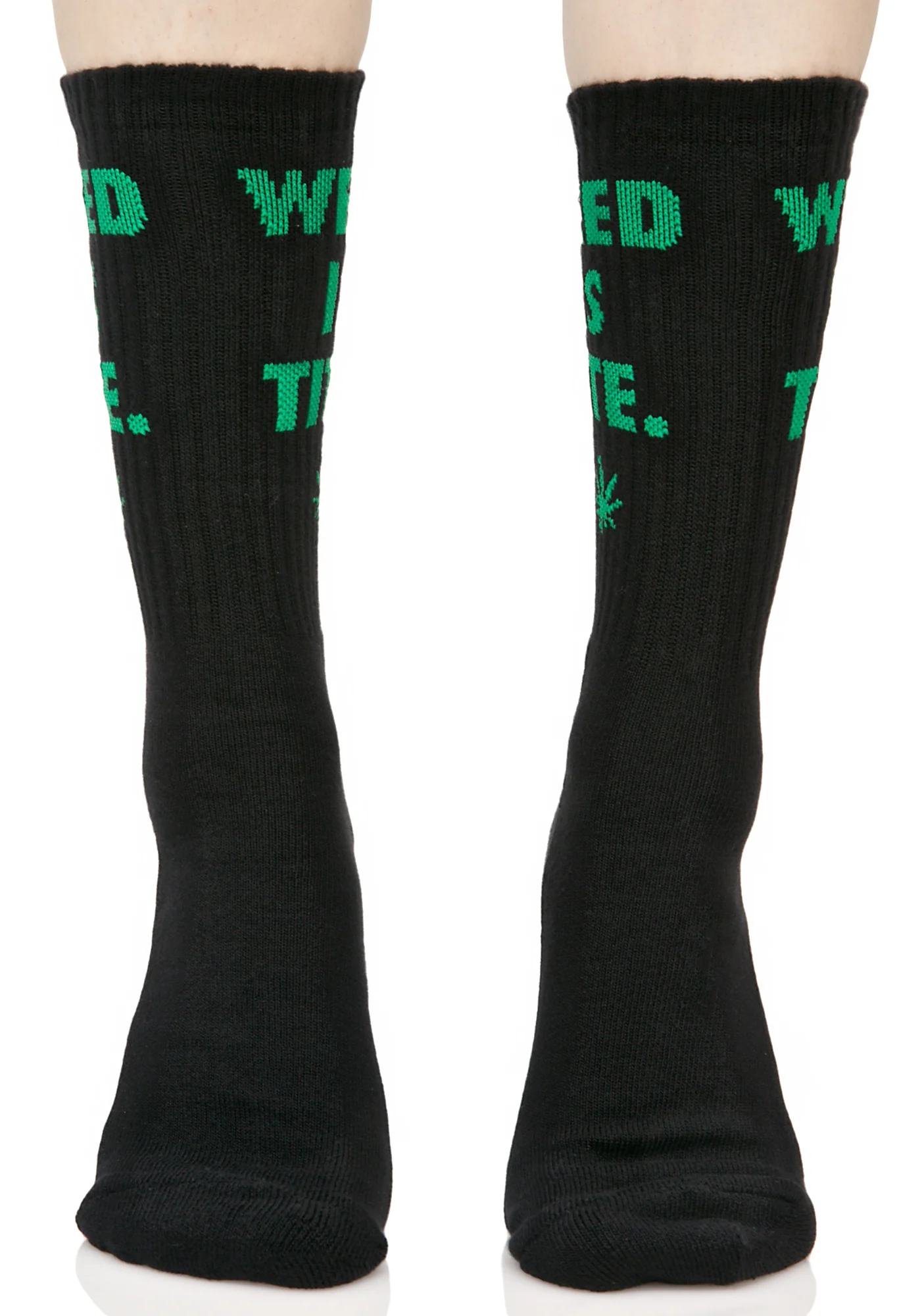 Weed Is Tite Crew Sock - Image 4
