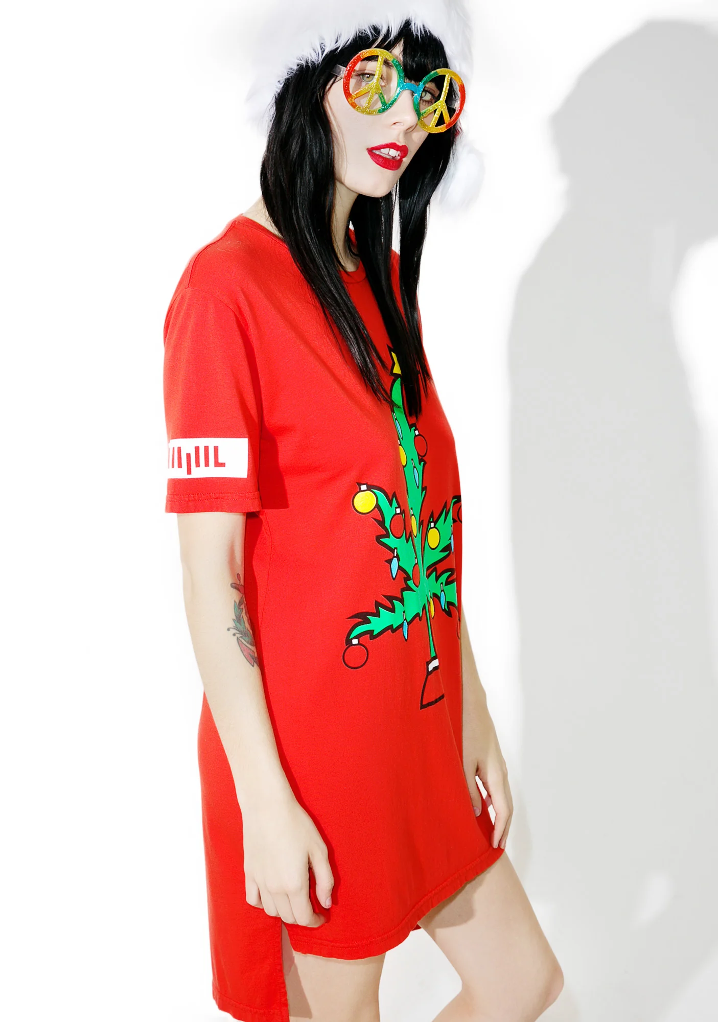 Weed Tree Hi Lo Tee - Image 3