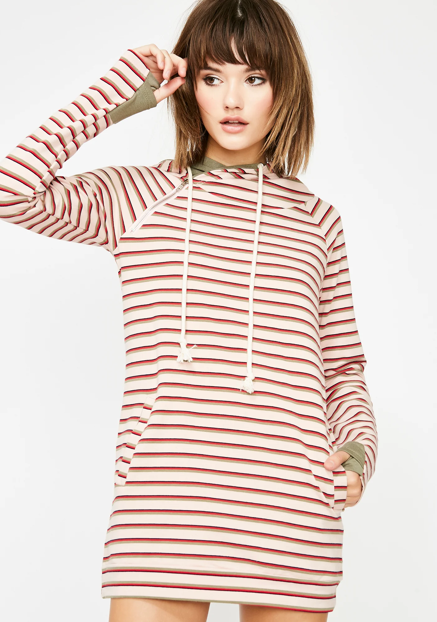 Weekend Crush Stripe Hoodie - Image 3