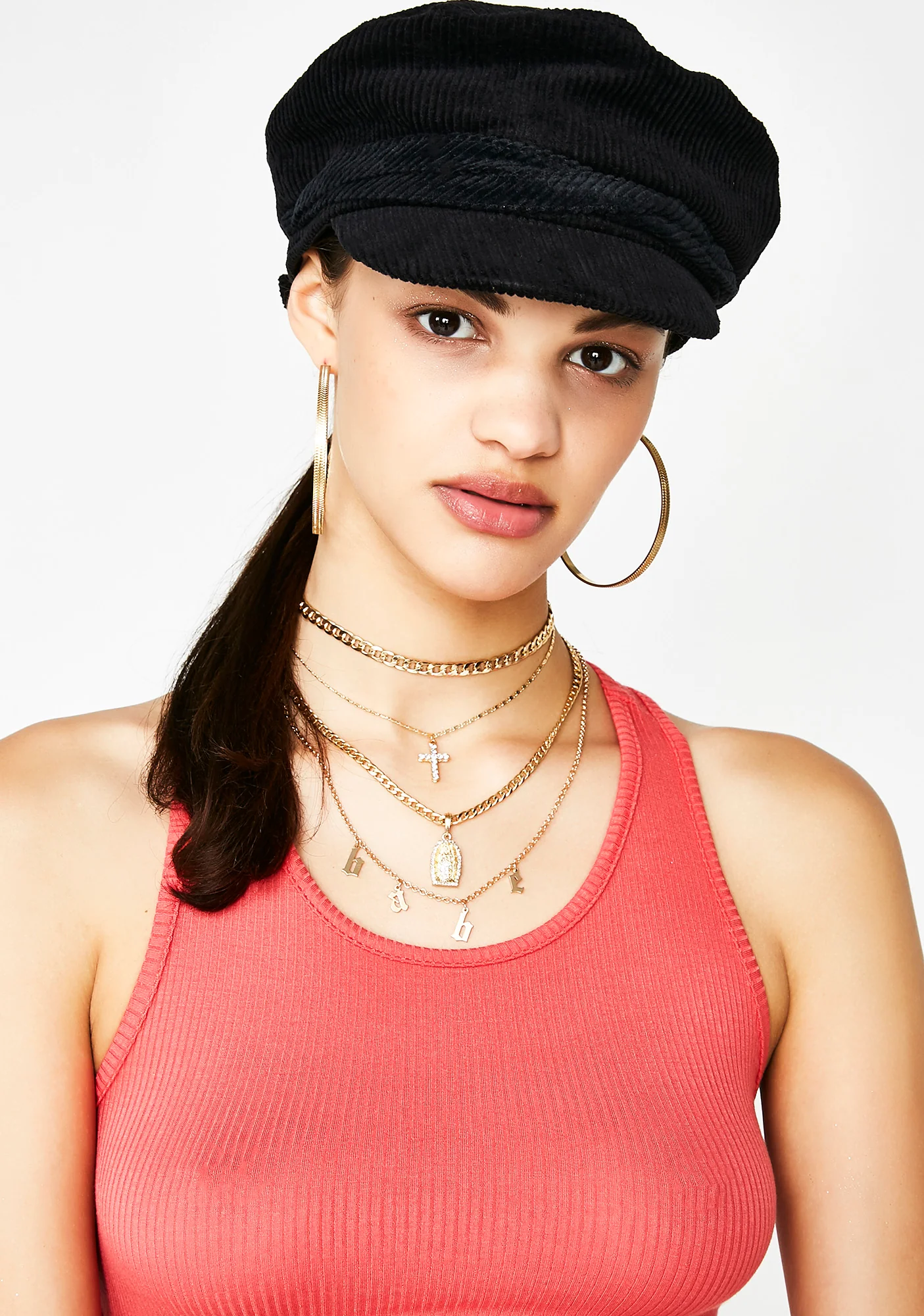 Welcome To My Hood Corduroy Hat - Image 2
