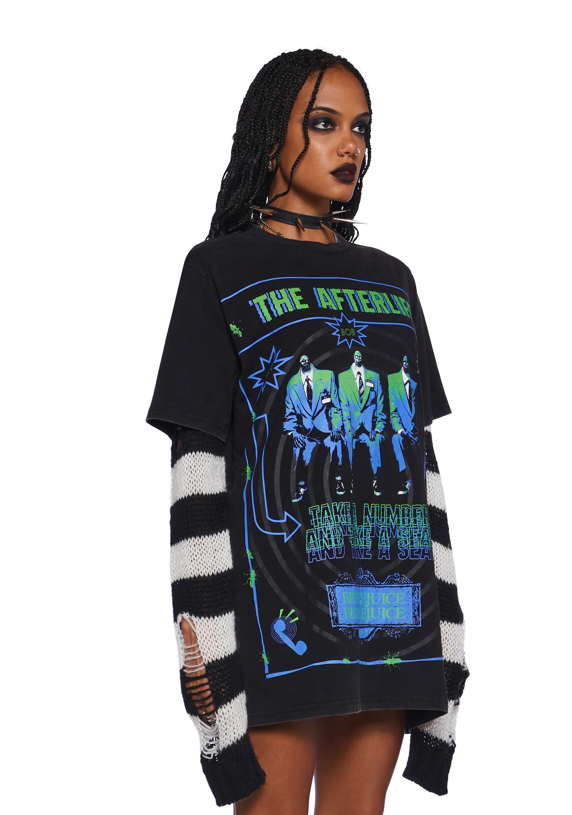 Welcome To The Afterlife Graphic Tee - Image 3