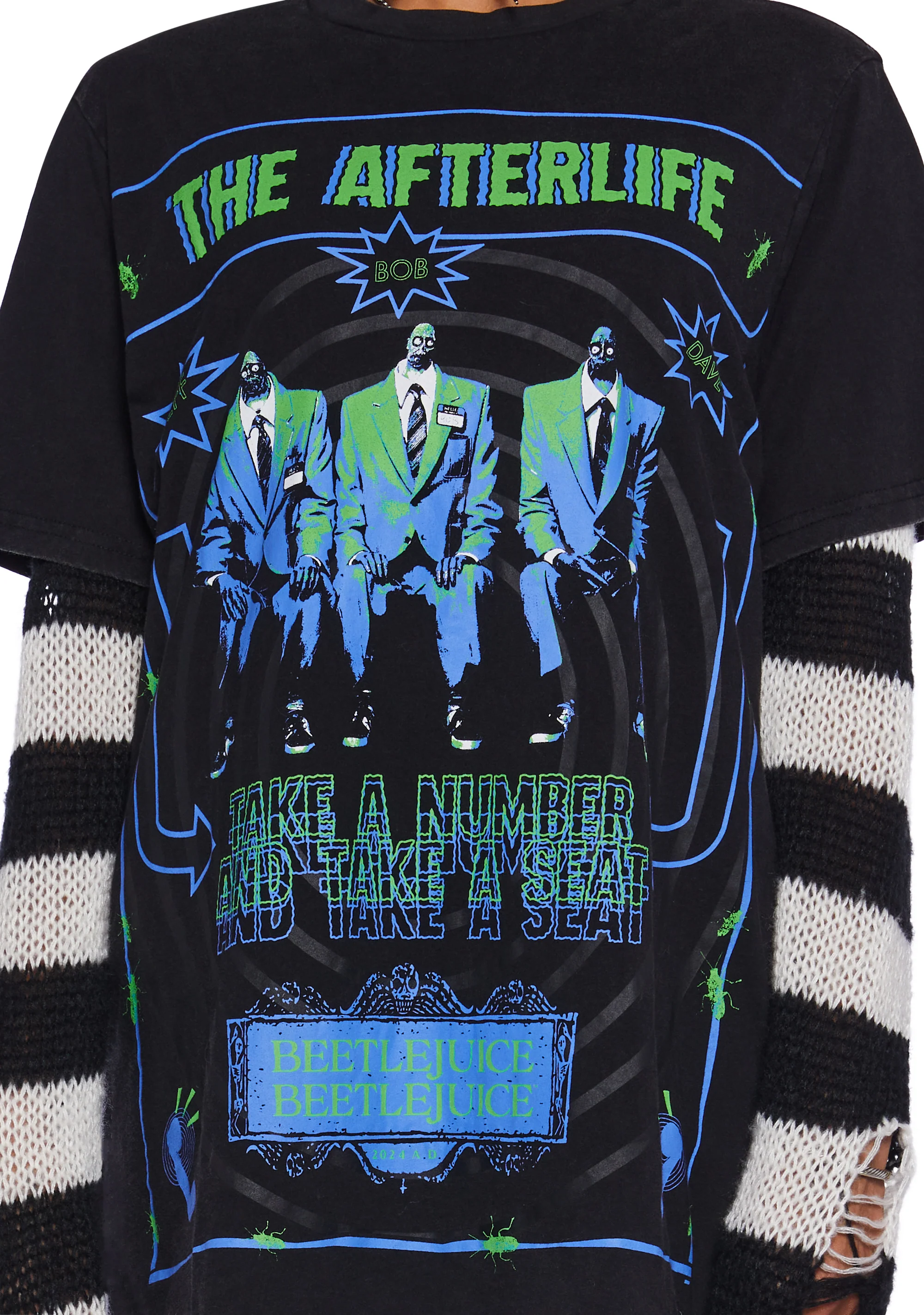 Welcome To The Afterlife Graphic Tee - Image 5