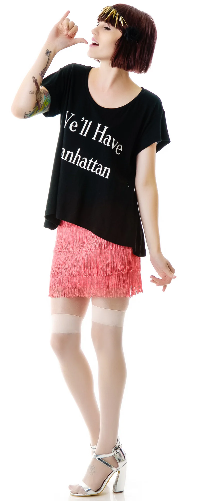 We'll Have a Manhattan Lazy Weekend Tee - Image 2