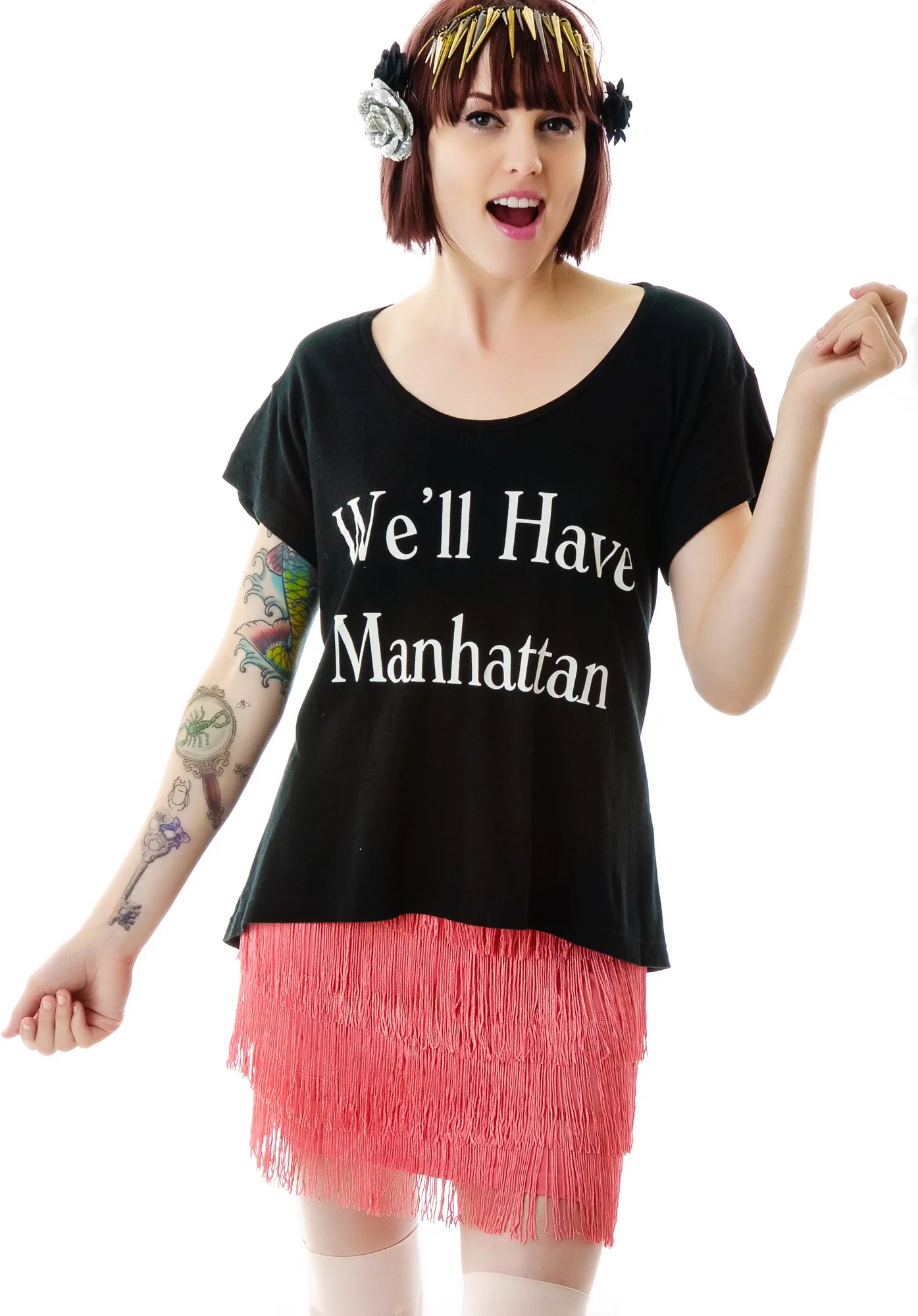 We'll Have a Manhattan Lazy Weekend Tee - Image 5