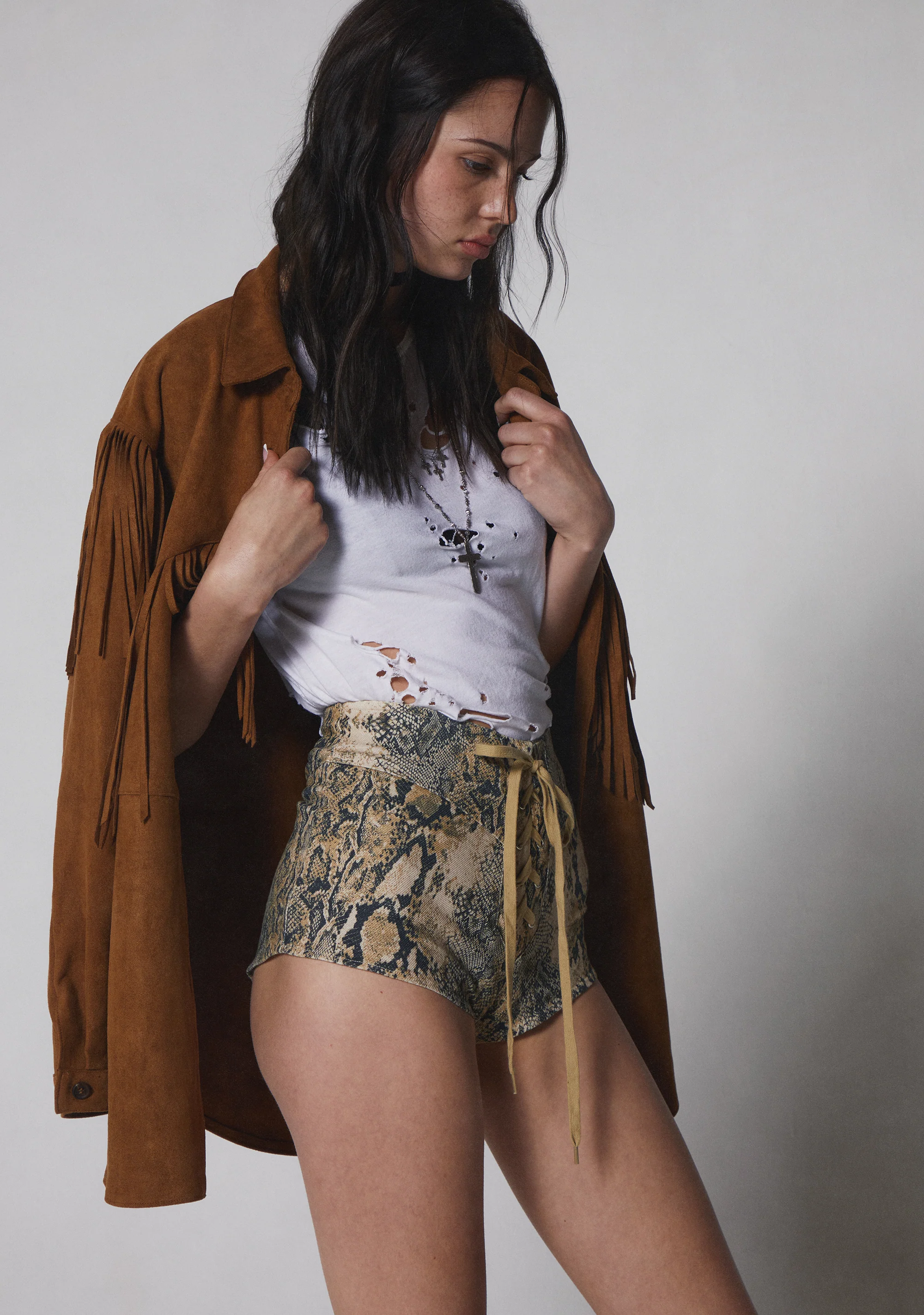 Western Sky Fringe Jacket - Image 7