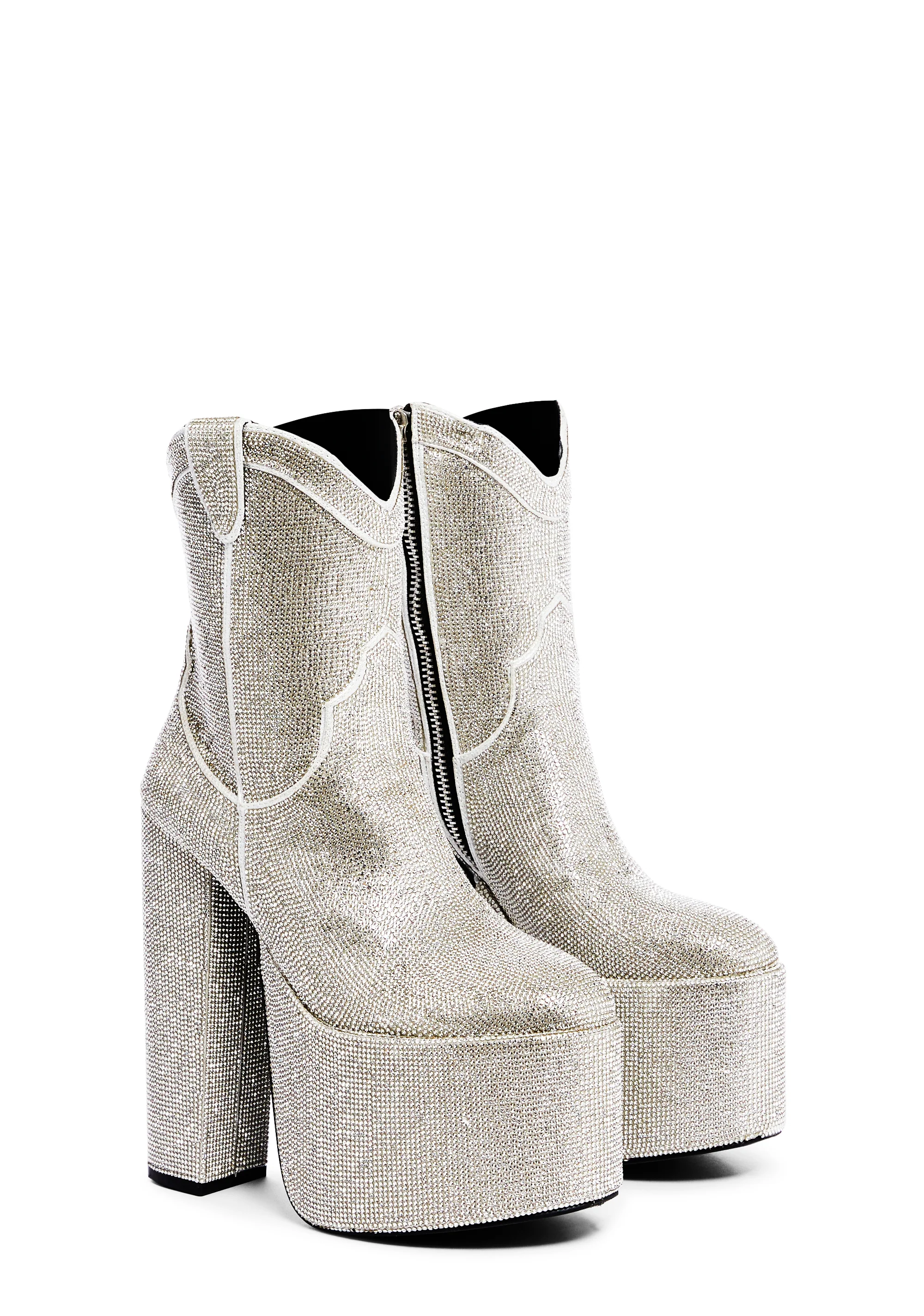 Western Treasures Platform Boots - Image 3