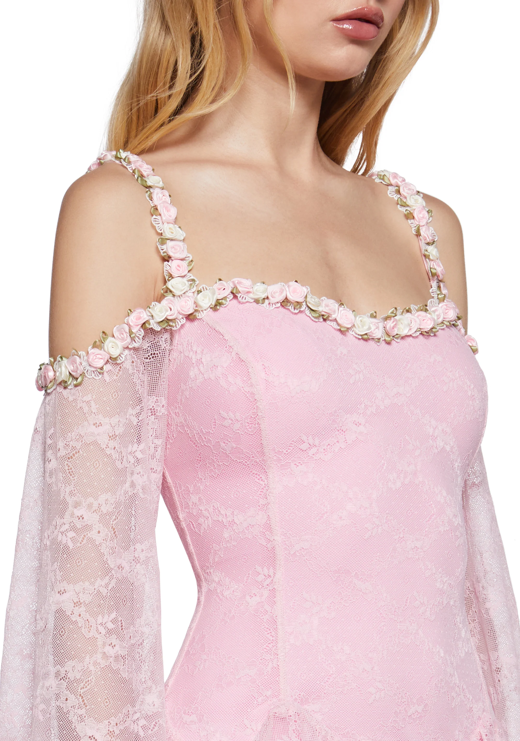 Formally Yours Mini Dress - Pink - Image 5