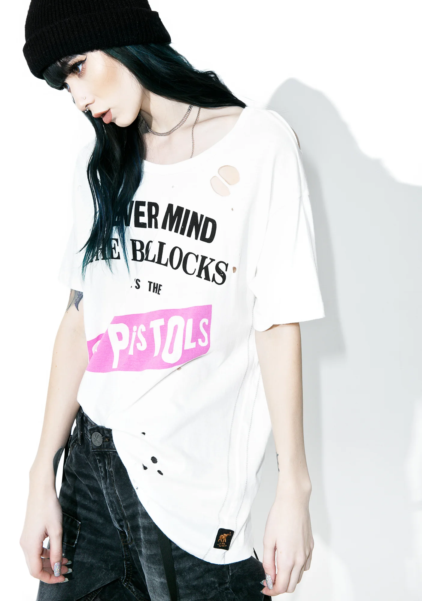 What Bollocks Distressed Tee - Image 2