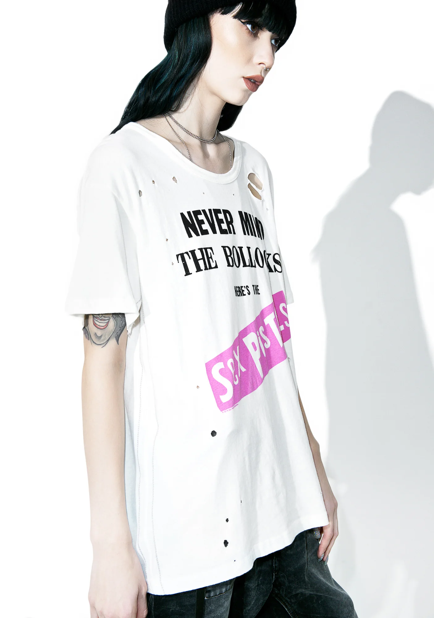 What Bollocks Distressed Tee - Image 3