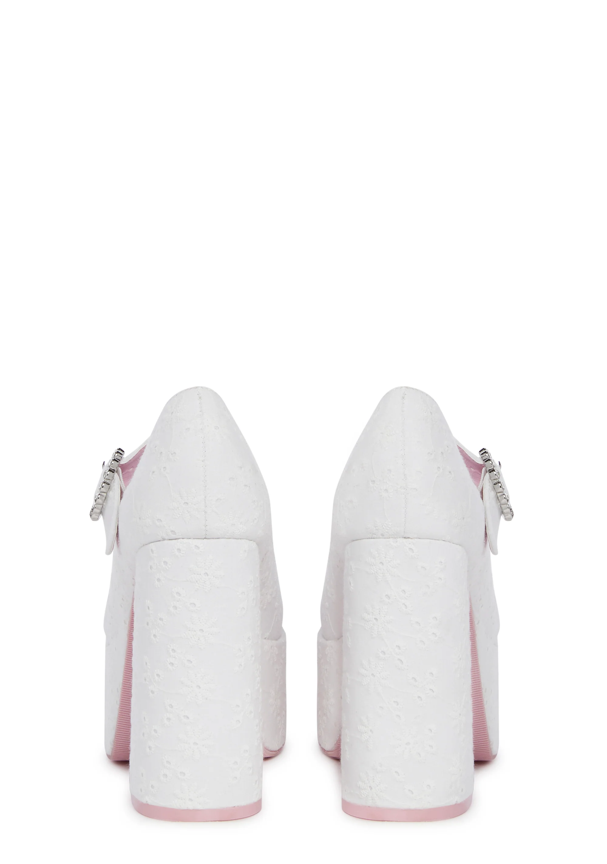 What Is Love Platform Mary Janes - Eyelet - Image 3