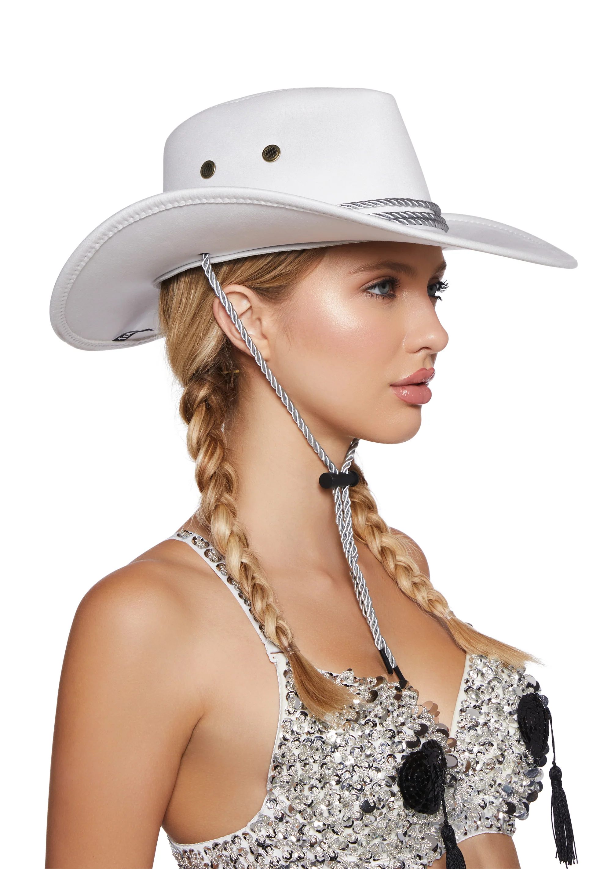 White Old Town Cowboy Hat - Image 2