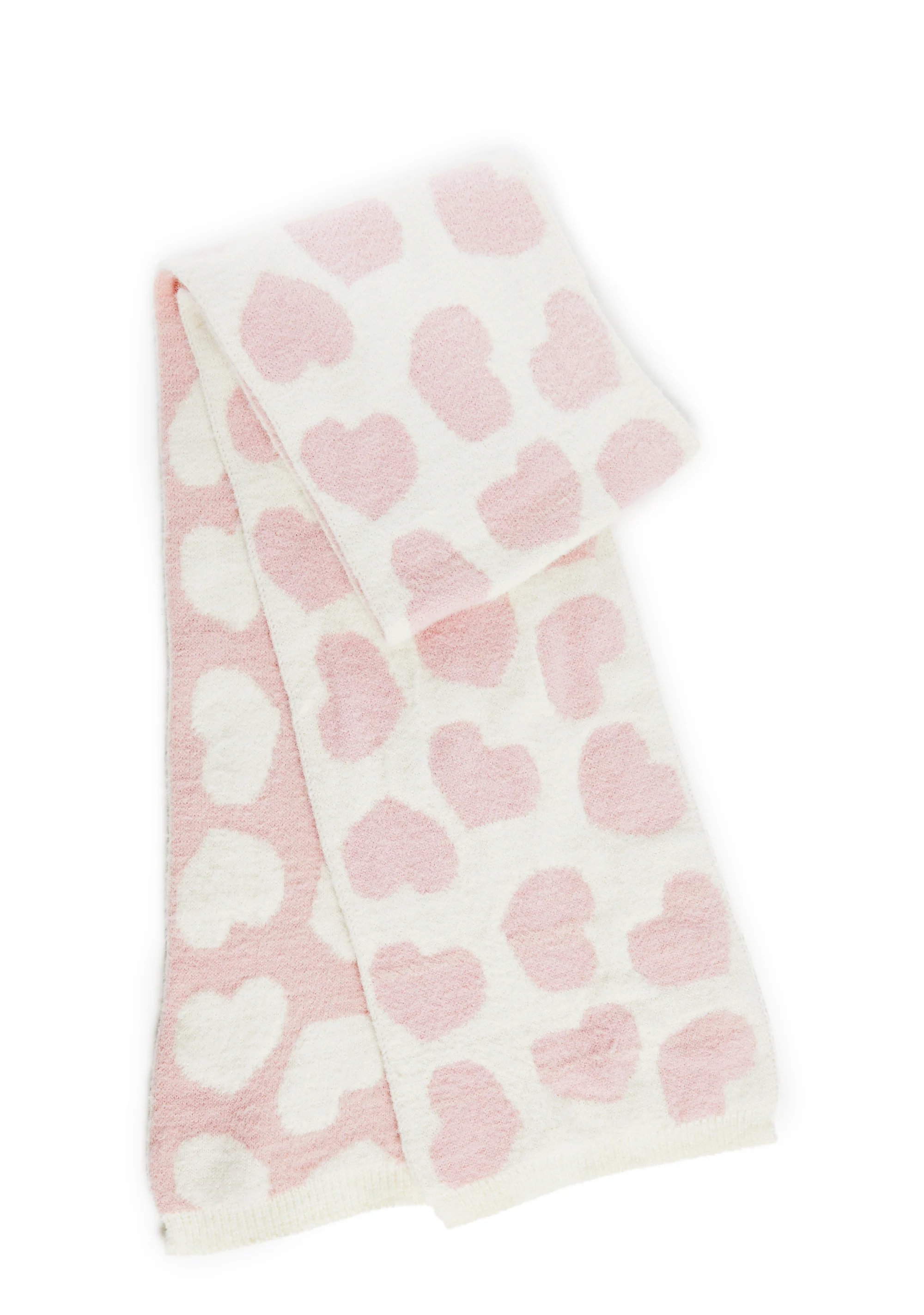 Intarsia Heart Scarf - Image 7
