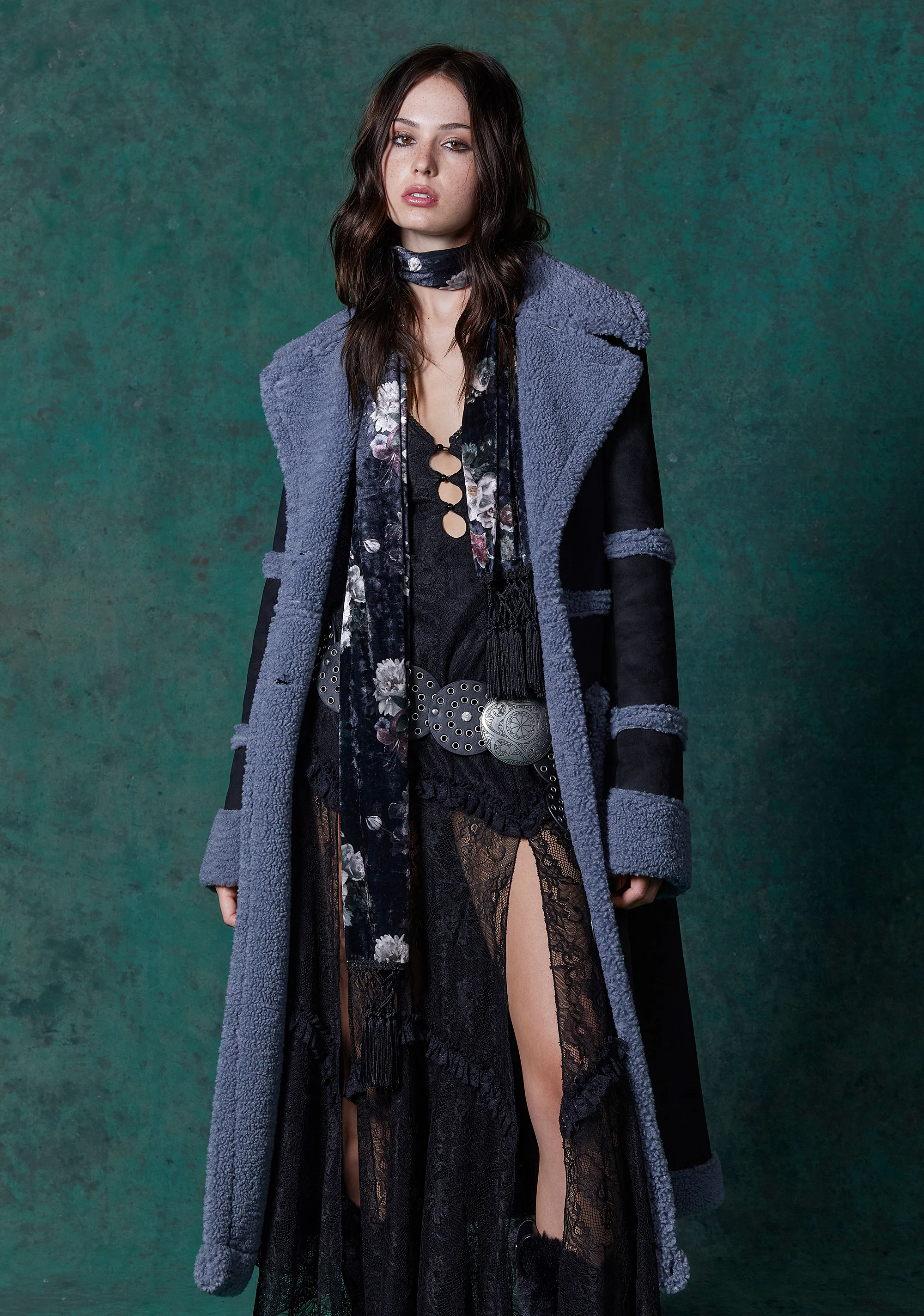 Whole Lotta Love Faux Suede Coat - Image 7