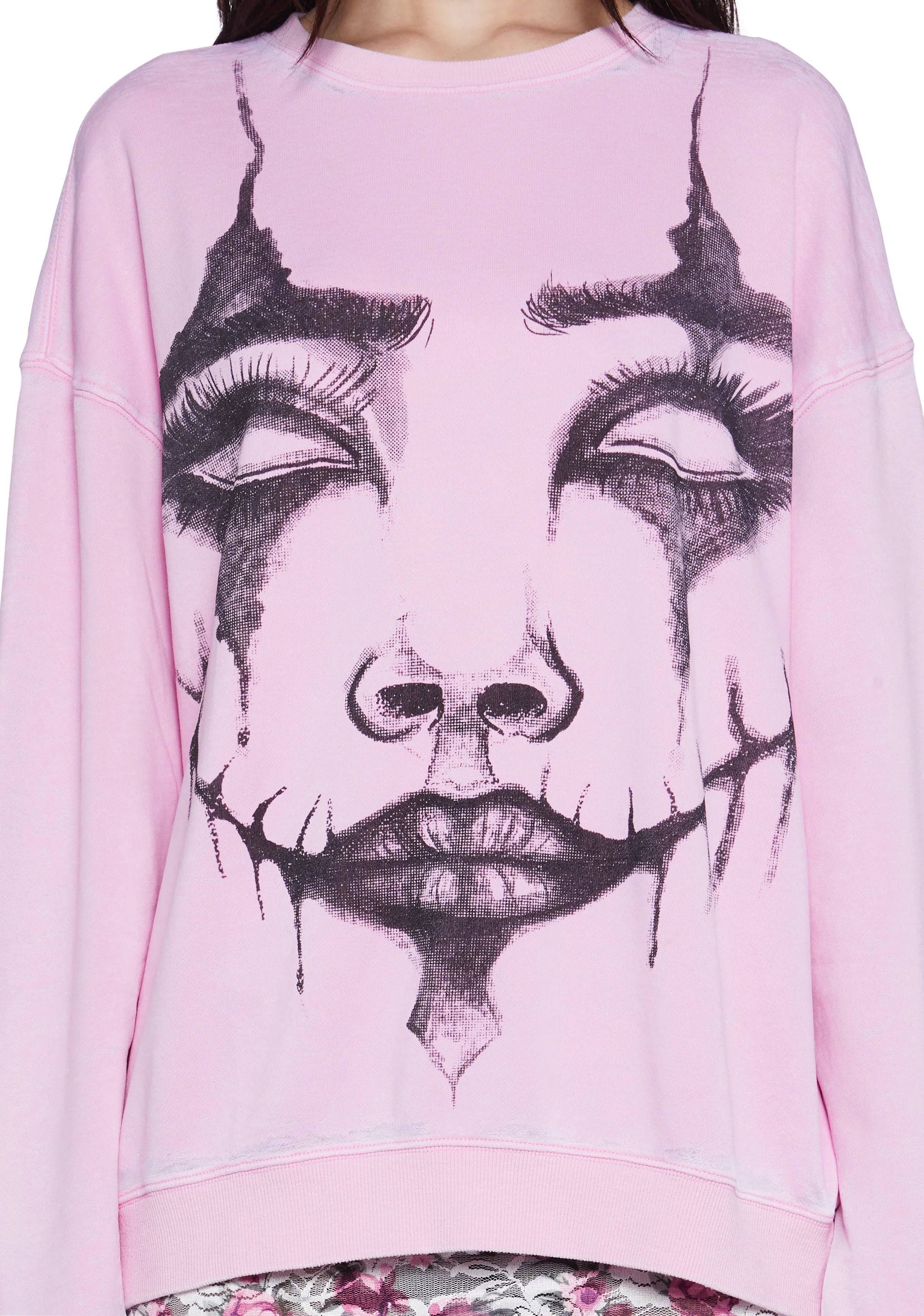 So Serious Oversized Sweatshirt - Image 5