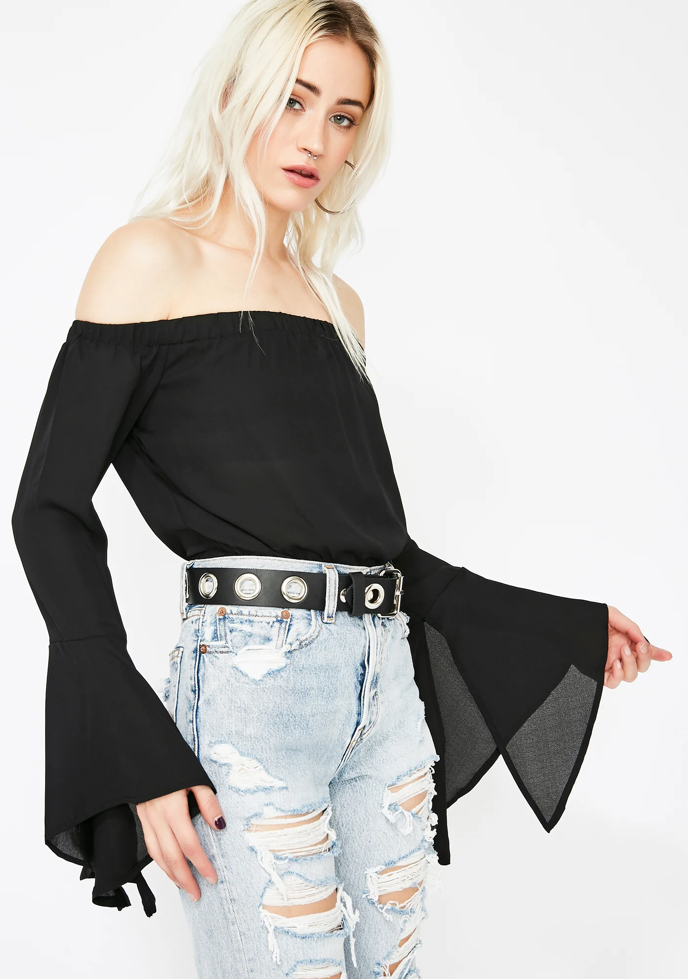 Wicked Charm Bell Sleeve Top - Image 3