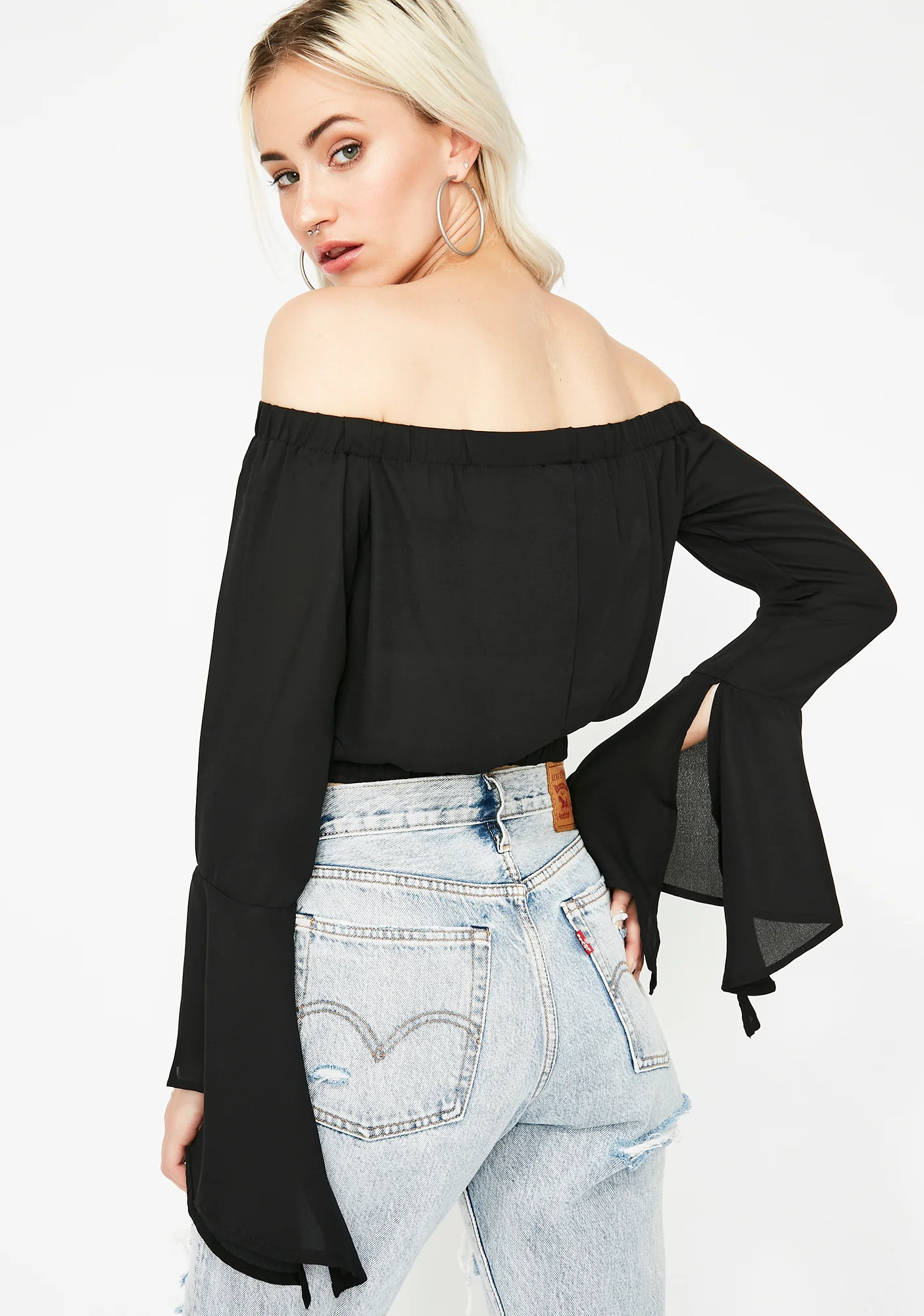 Wicked Charm Bell Sleeve Top - Image 4