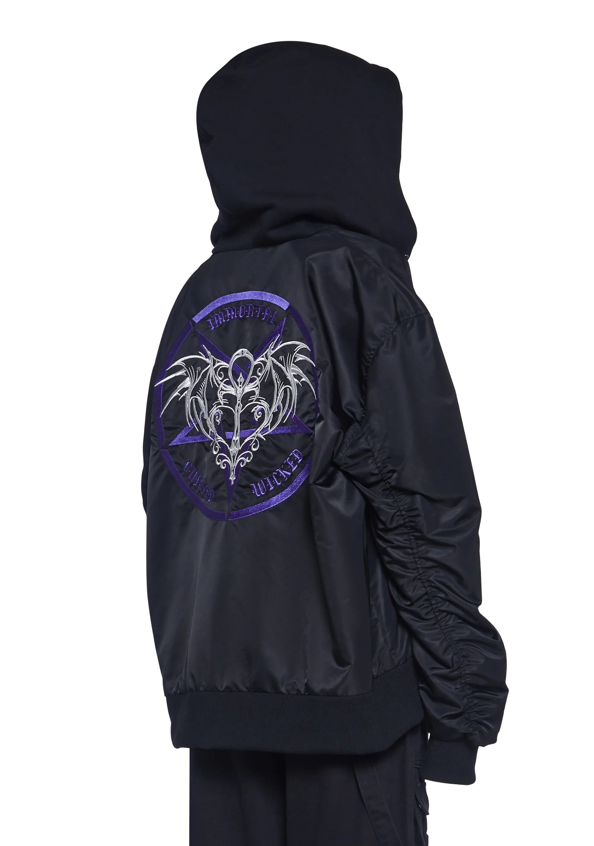 Wicked Immortal Bomber Jacket - Image 4