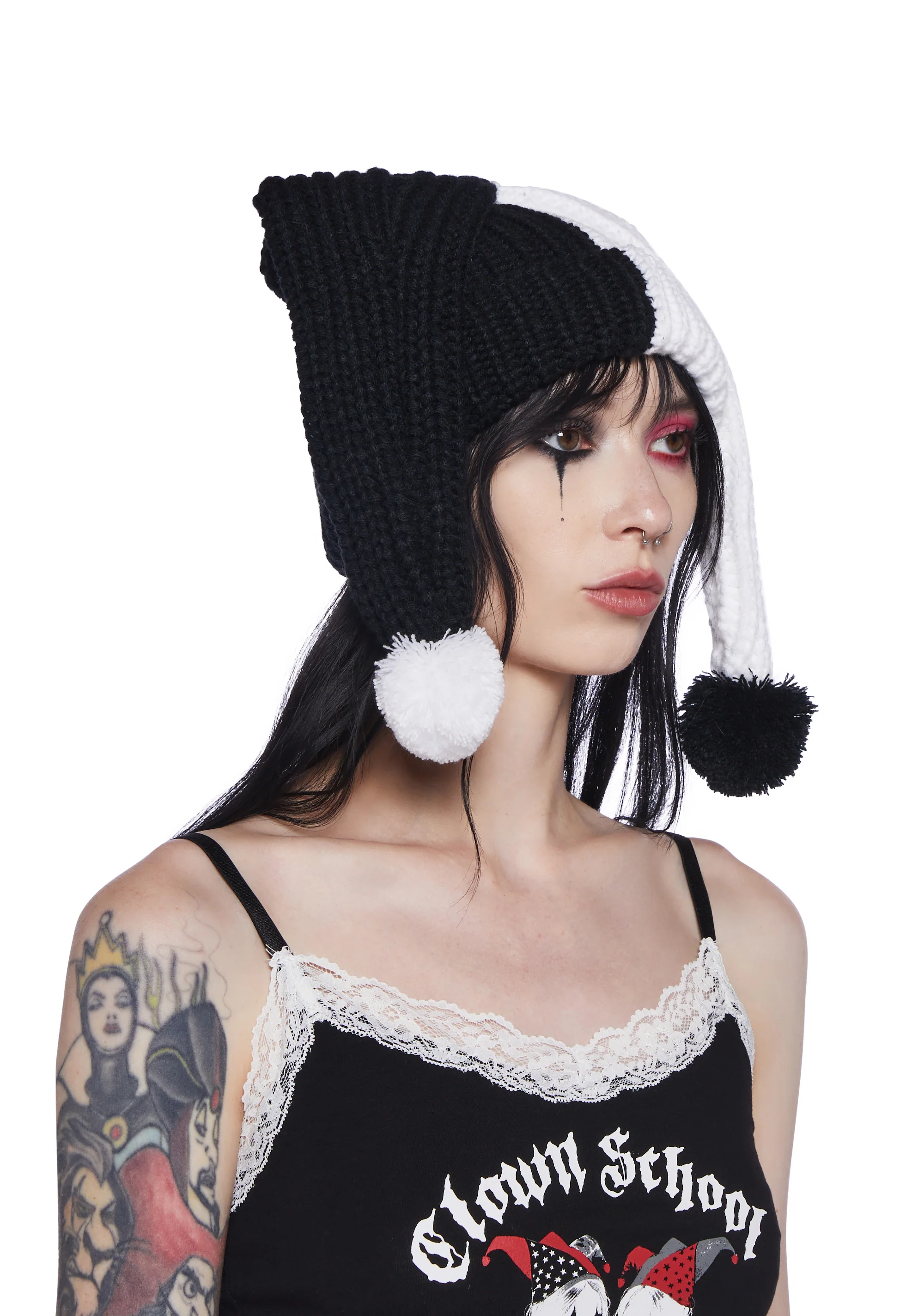Wicked Joke Harlequin Beanie - Image 2