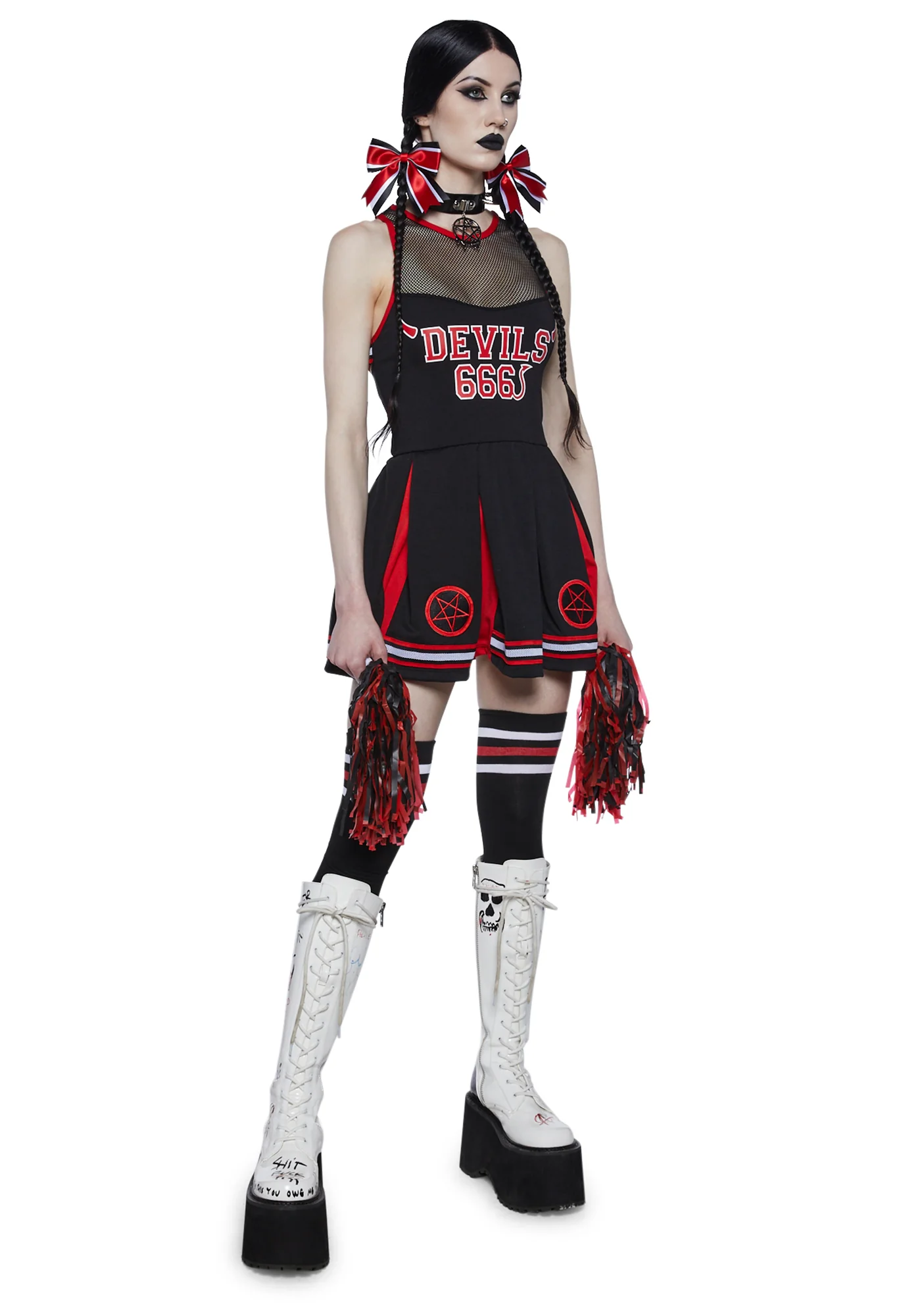 Wicked Plays Cheerleader Costume - Image 5