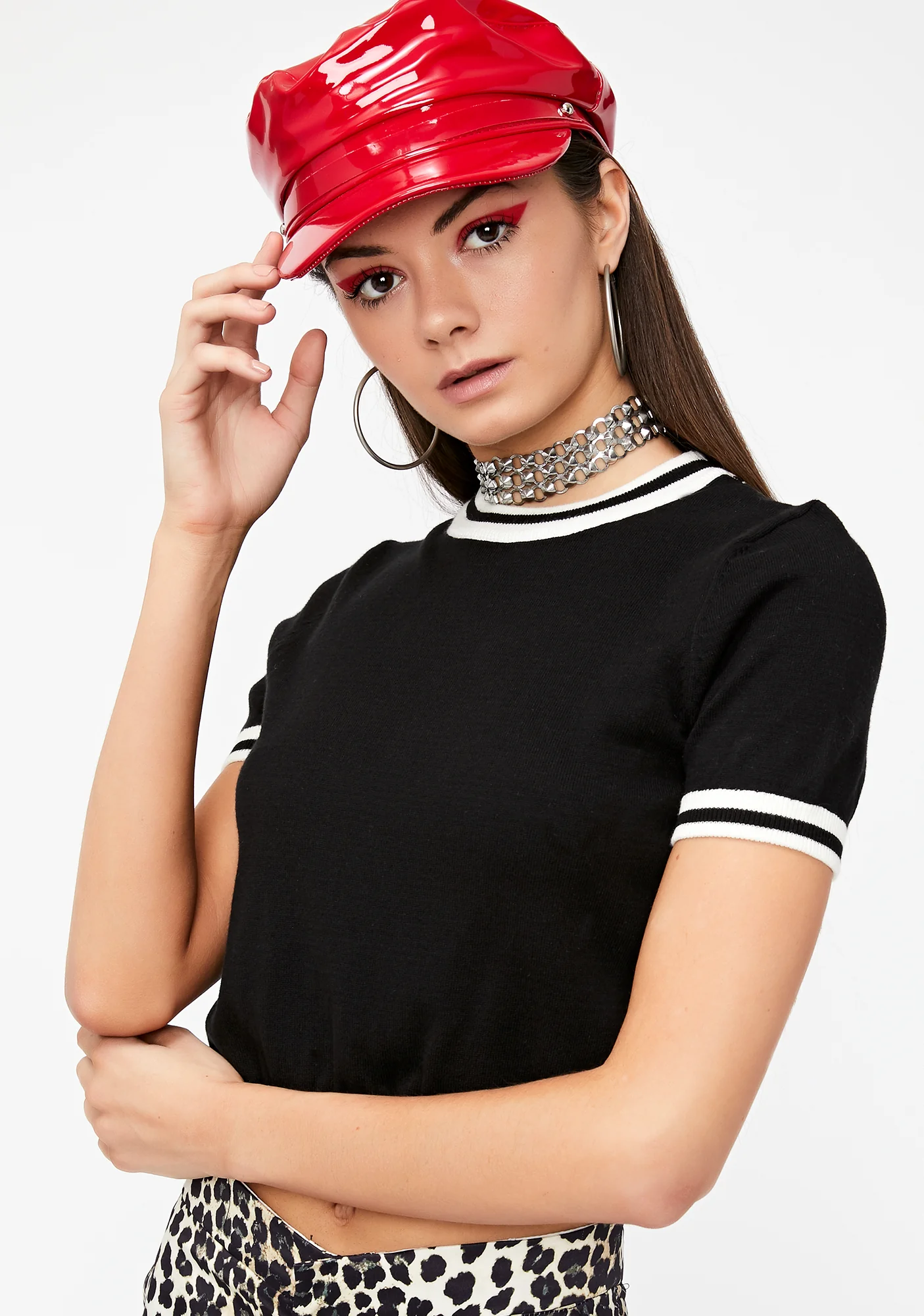 Wicked Yacht Club Sass Crop Sweater - Image 2