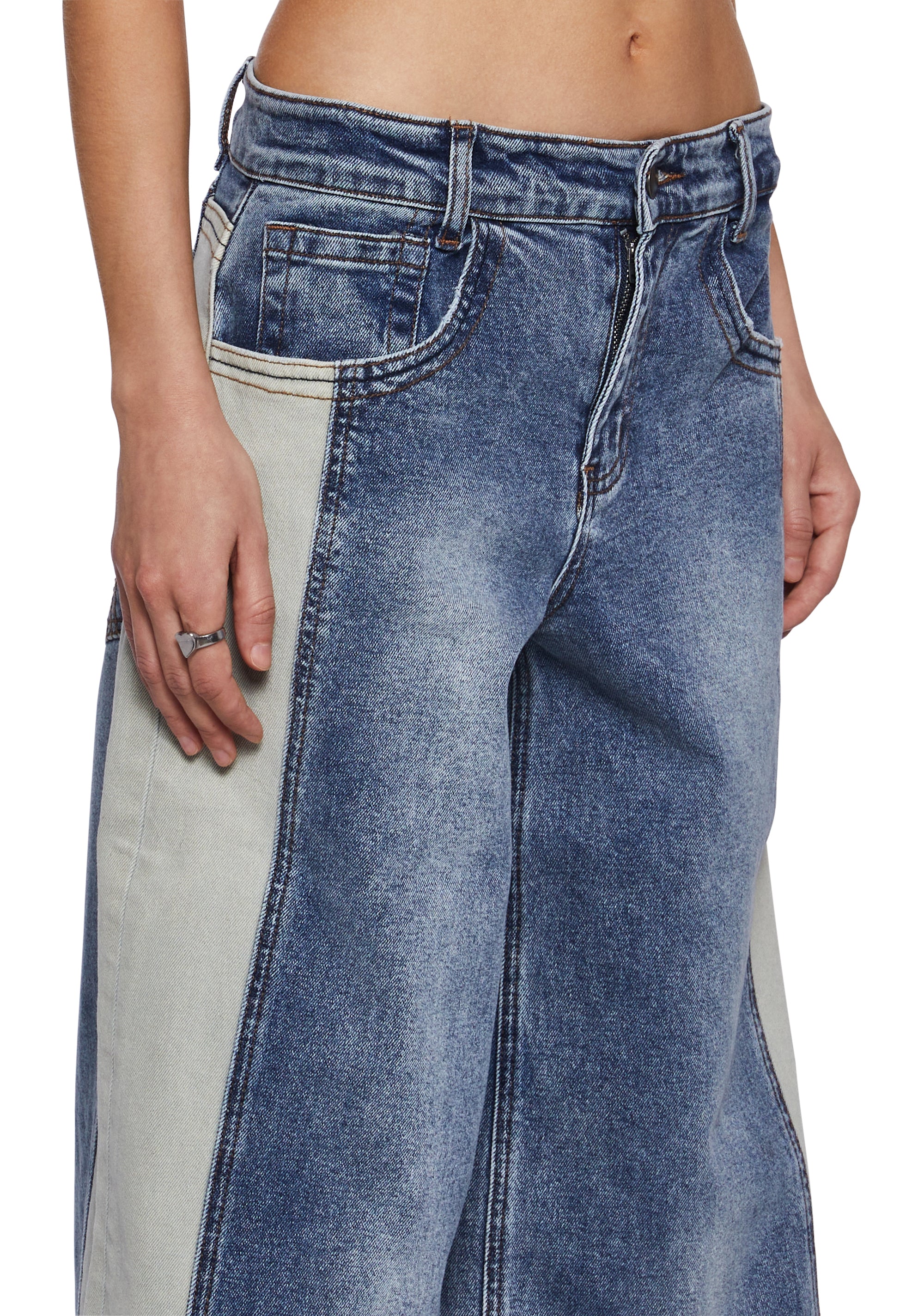 Scenester Thoughts Wide Leg Jeans - Image 5