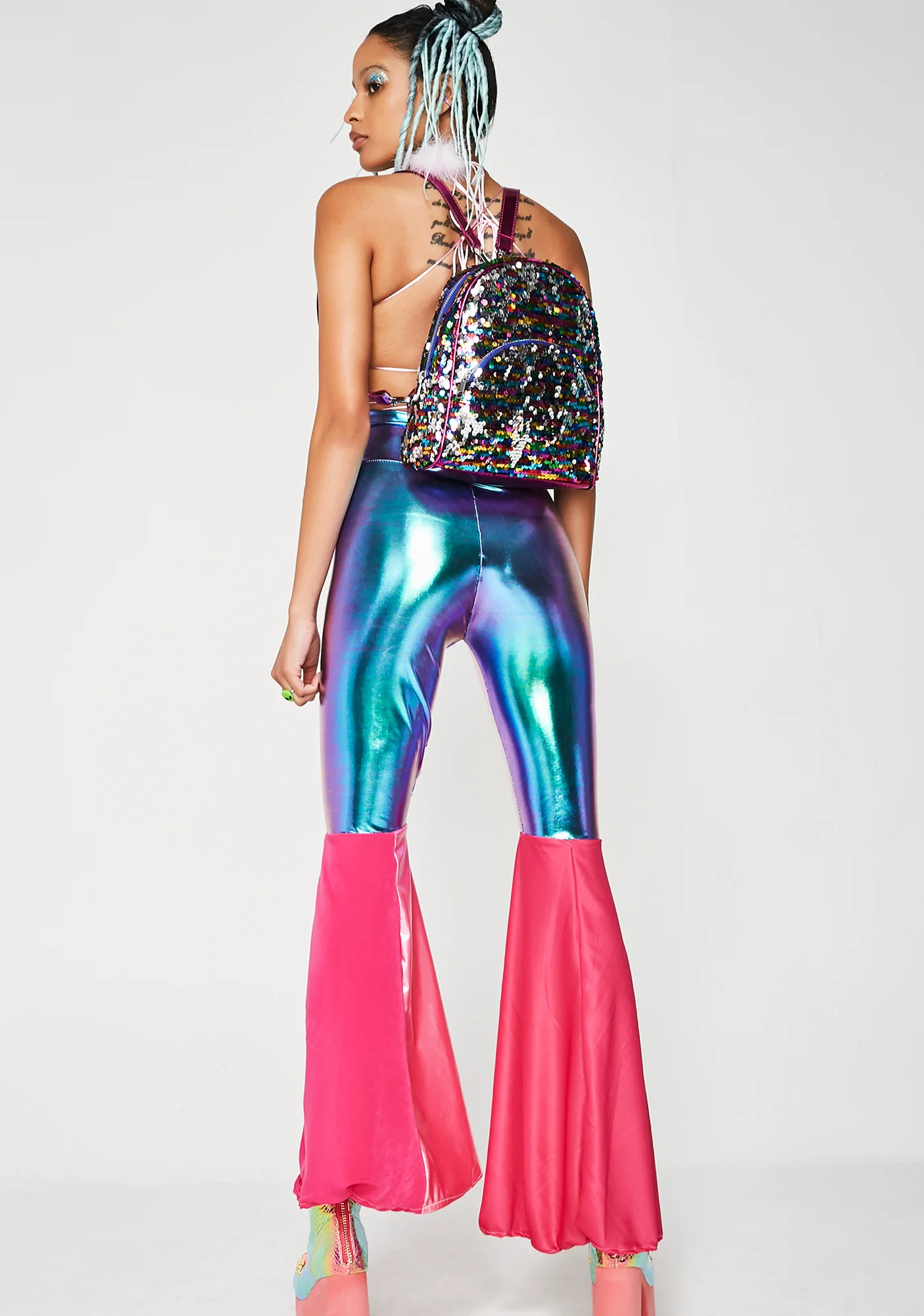Wide Leg Mermaid Pantz - Image 4