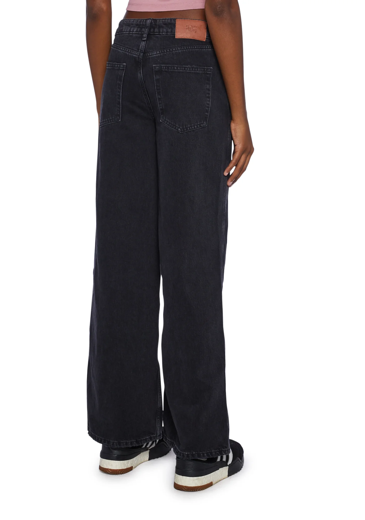 Wide Leg Puddle Jeans - Image 4