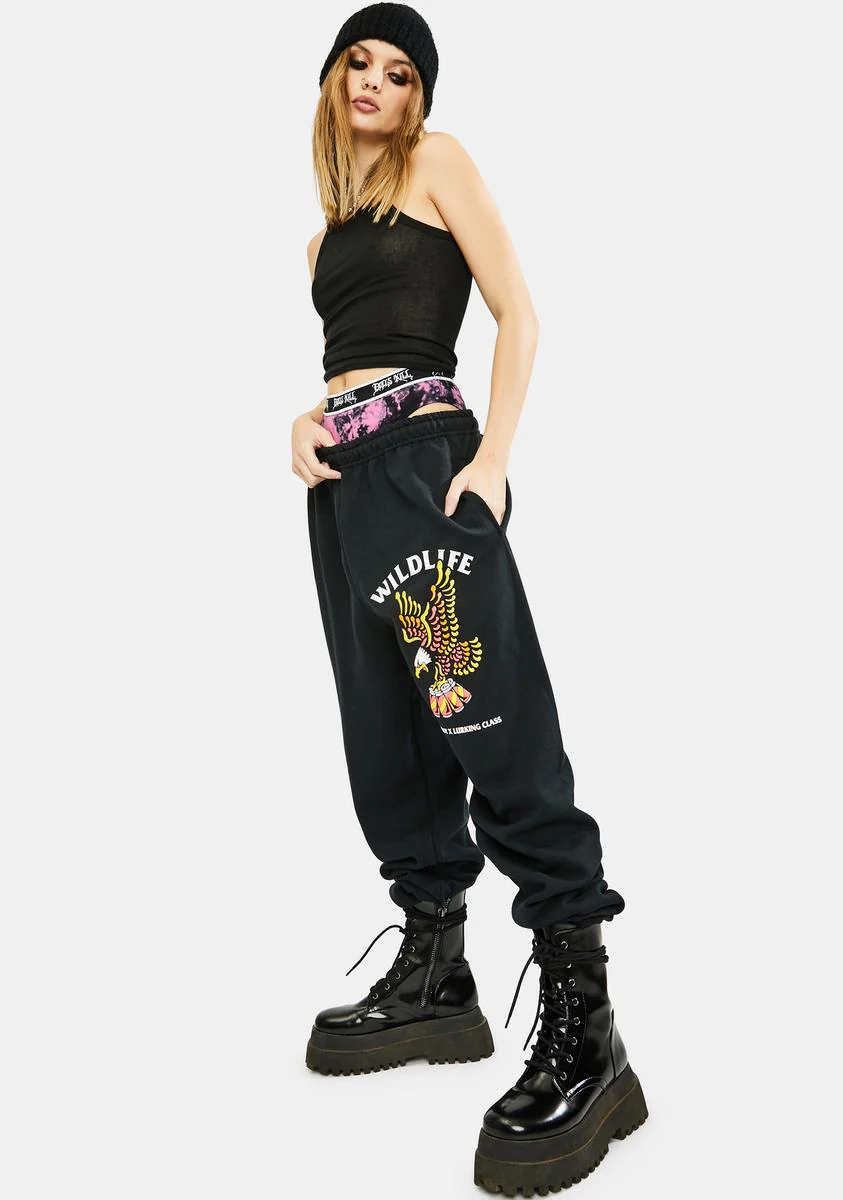 Wild Life X Tallboy Graphic Sweatpants - Image 2