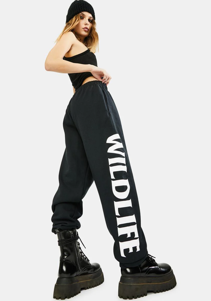 Wild Life X Tallboy Graphic Sweatpants - Image 4