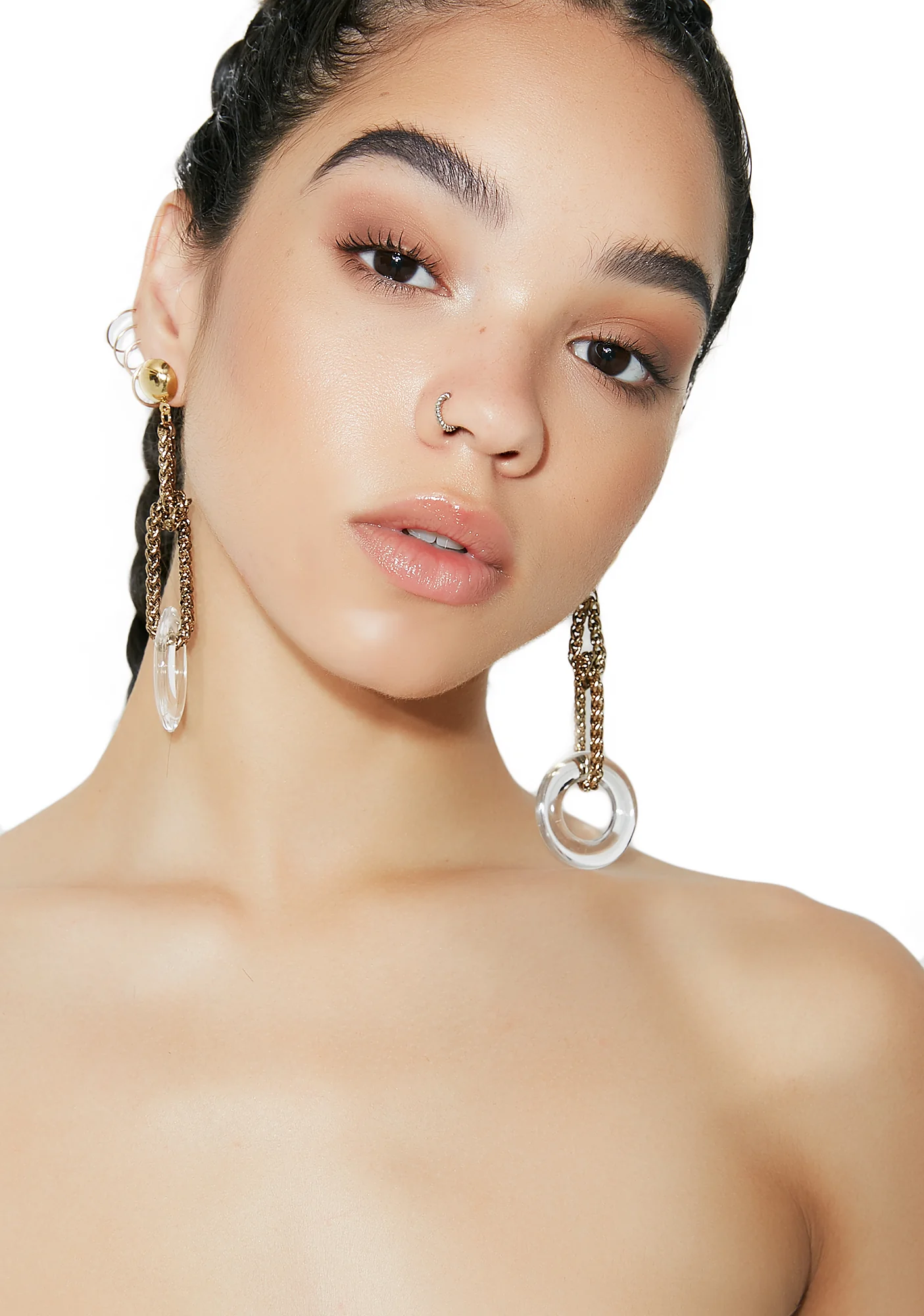 Wild Out Chain Drop Earrings - Image 5