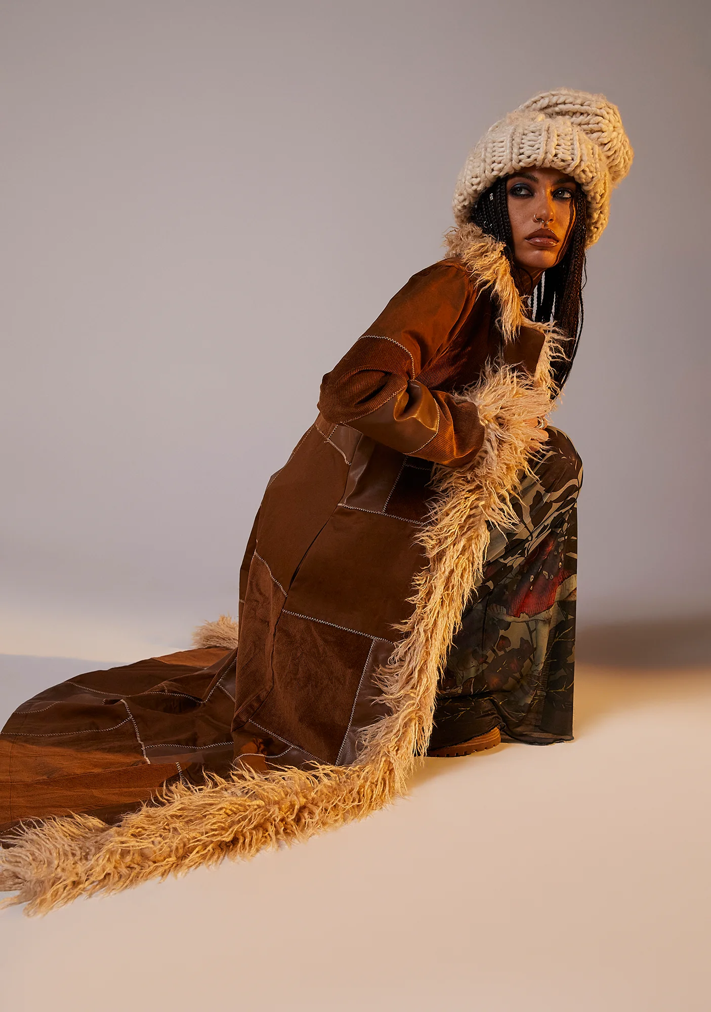 Wildflower Dreams Patchwork Coat - Image 2