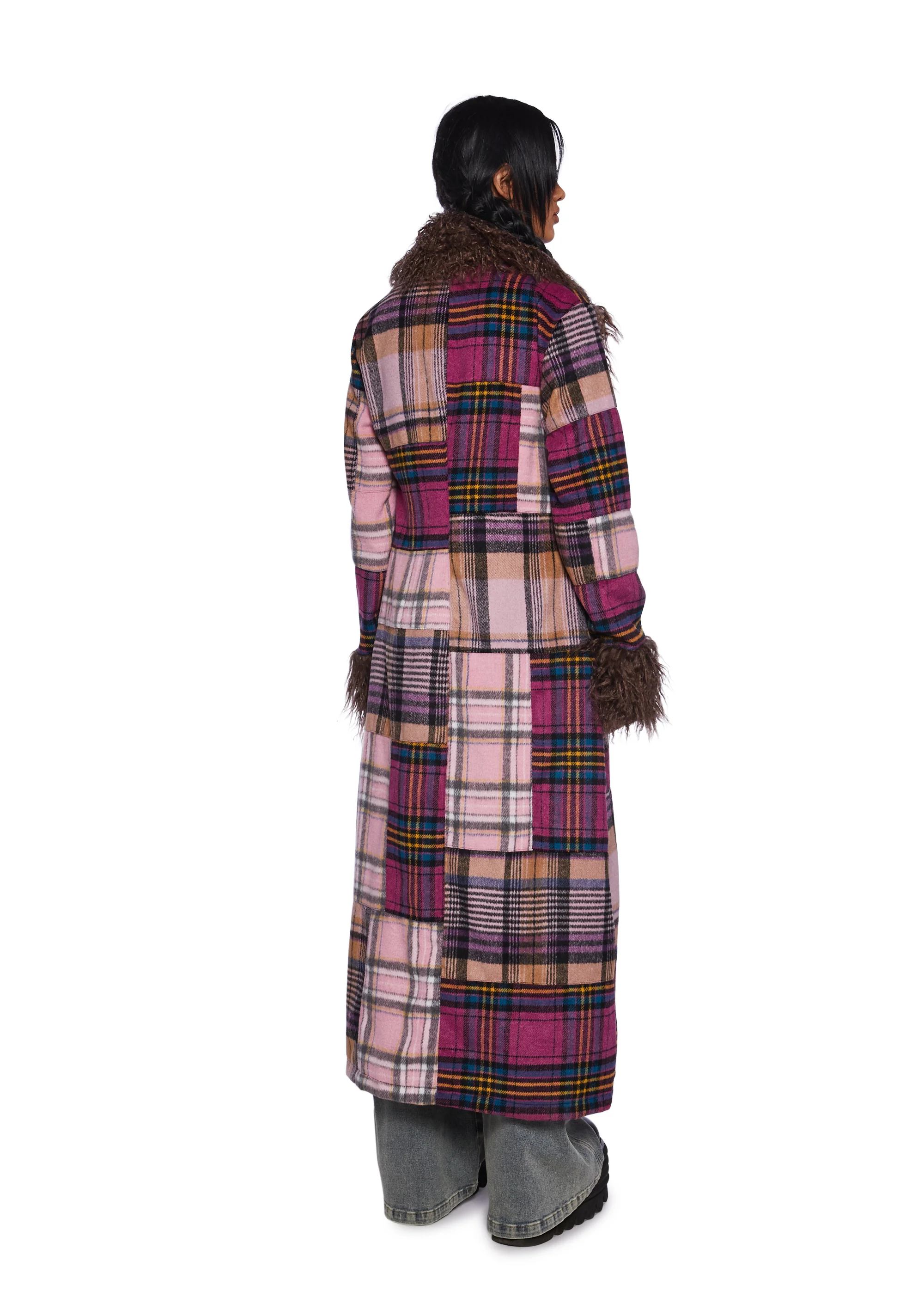 Wildflower Dreams Patchwork Coat - Pink - Image 4