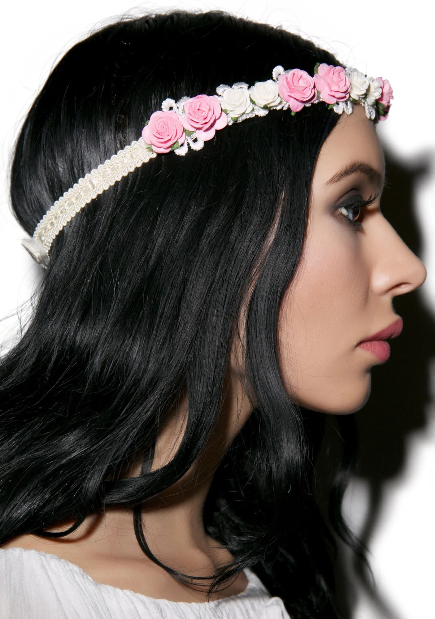 Wildwood Floral Headband - Black - Image 8