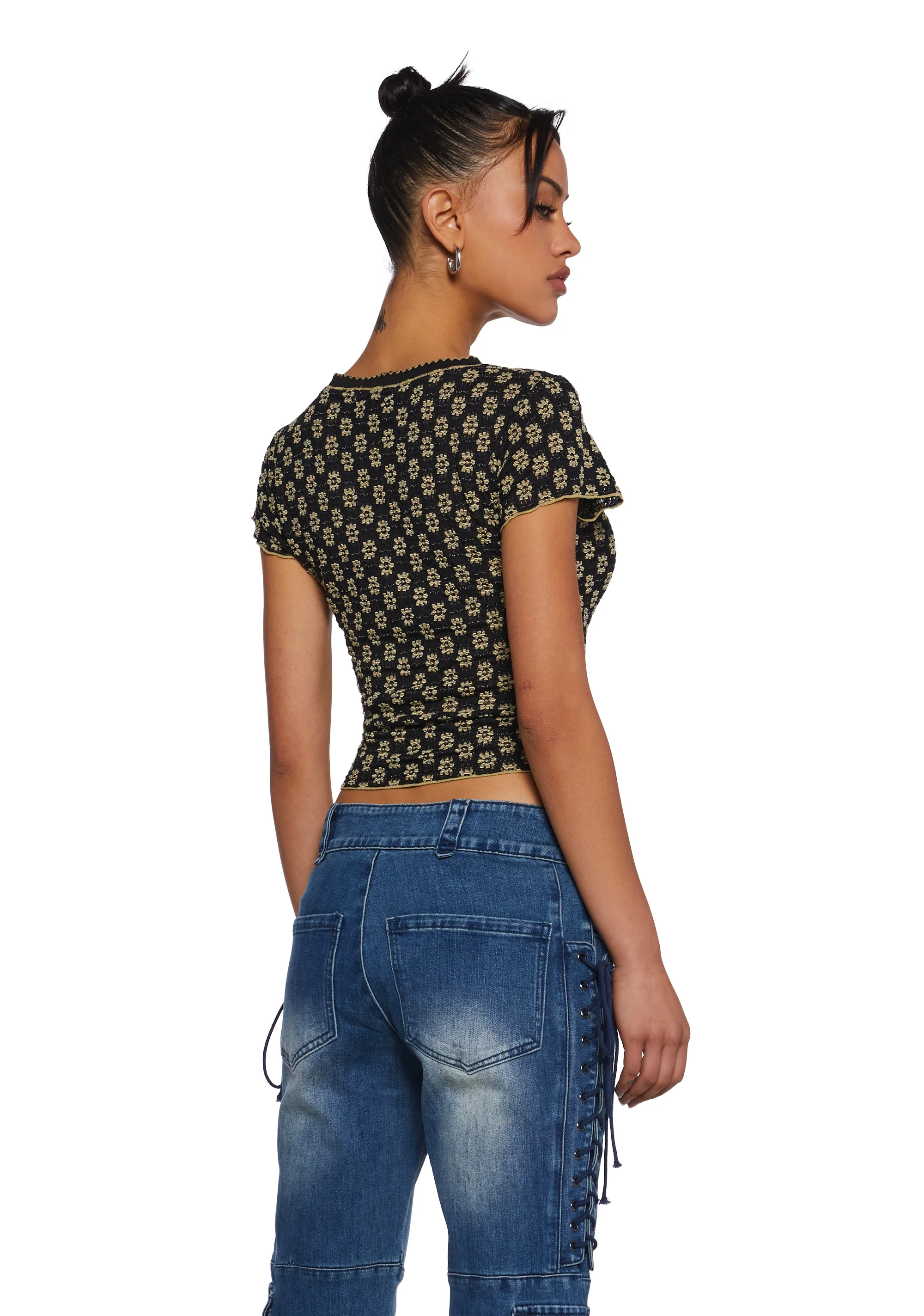 Will Dare You Baby Tee - Image 4