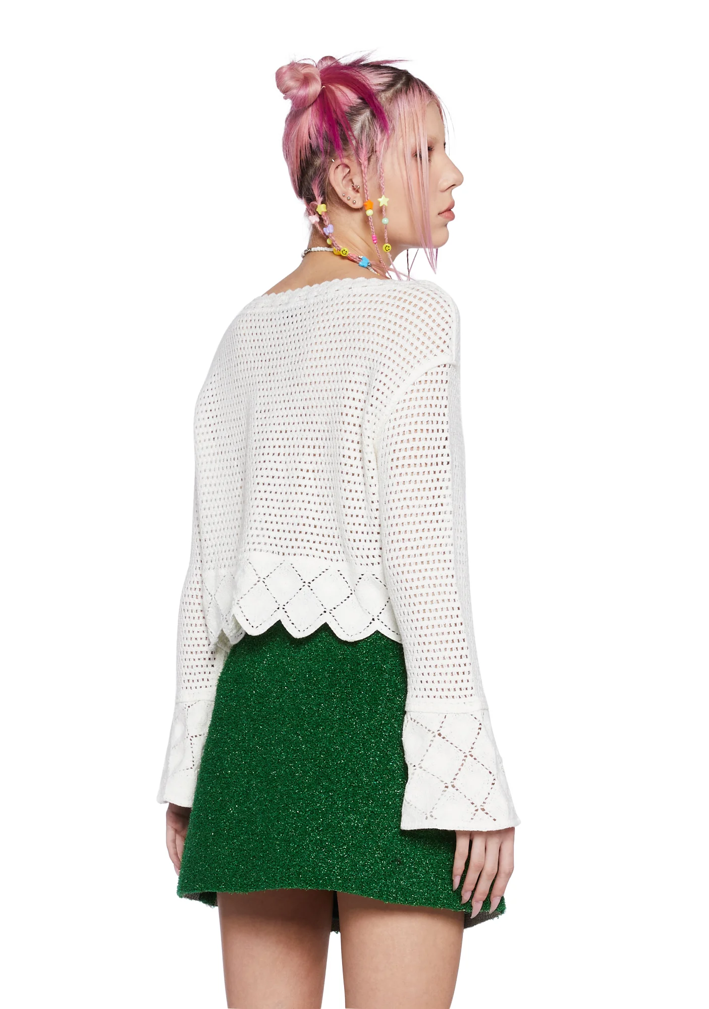 Wind Kissed Crochet Top - Image 4