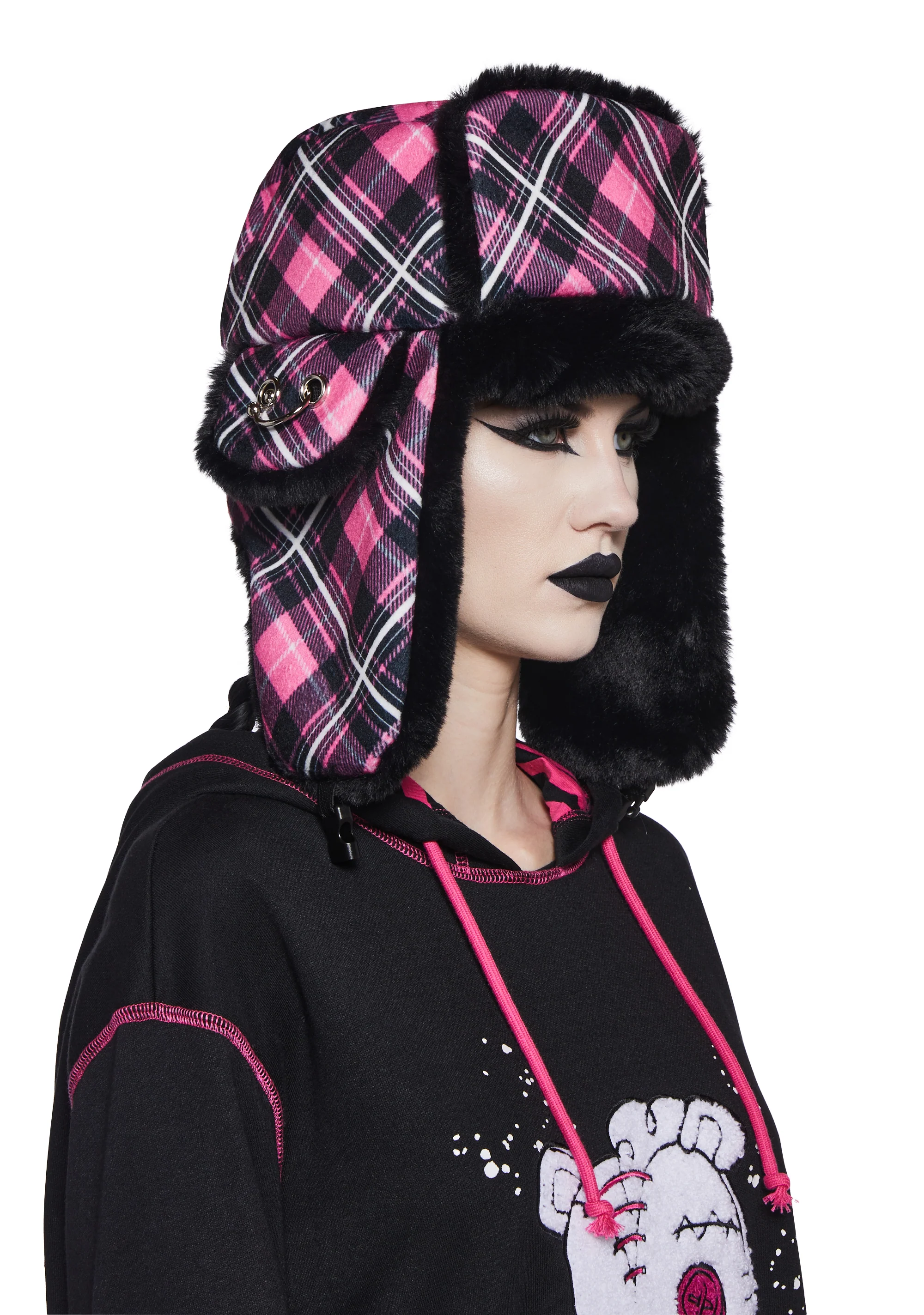 Winter Bombshell Trapper Hat - Image 2