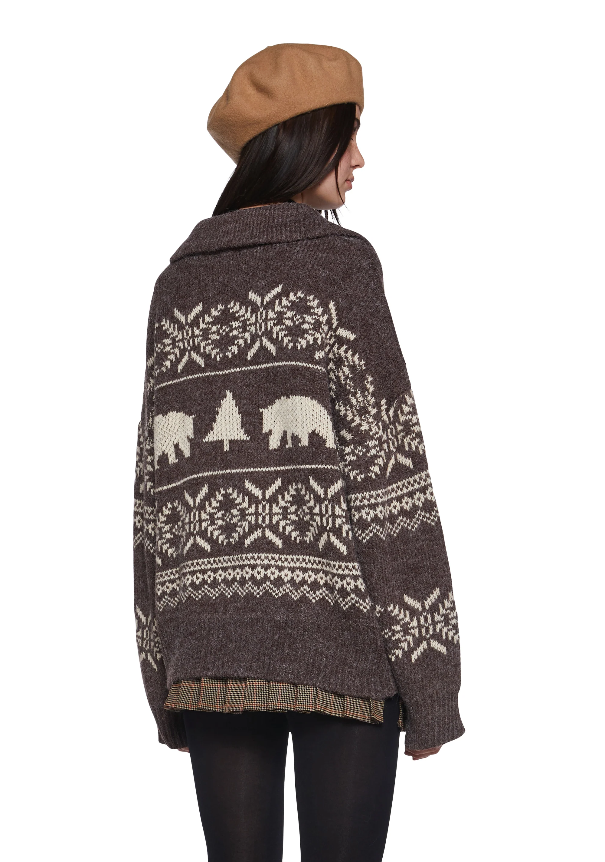 Winter Wanderlust Oversized Sweater - Image 4