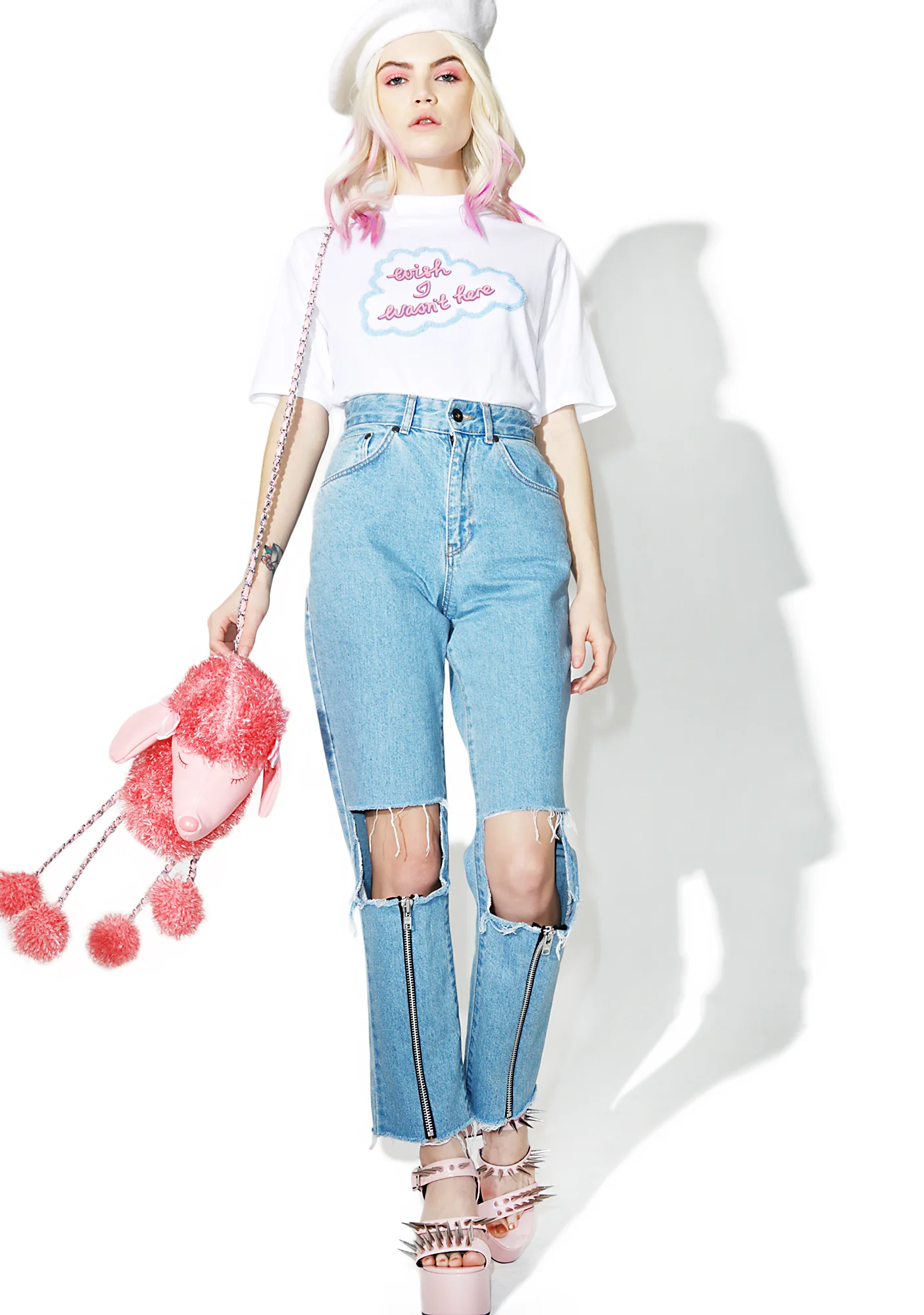 Wish I Wasn't Here Tee - Image 5