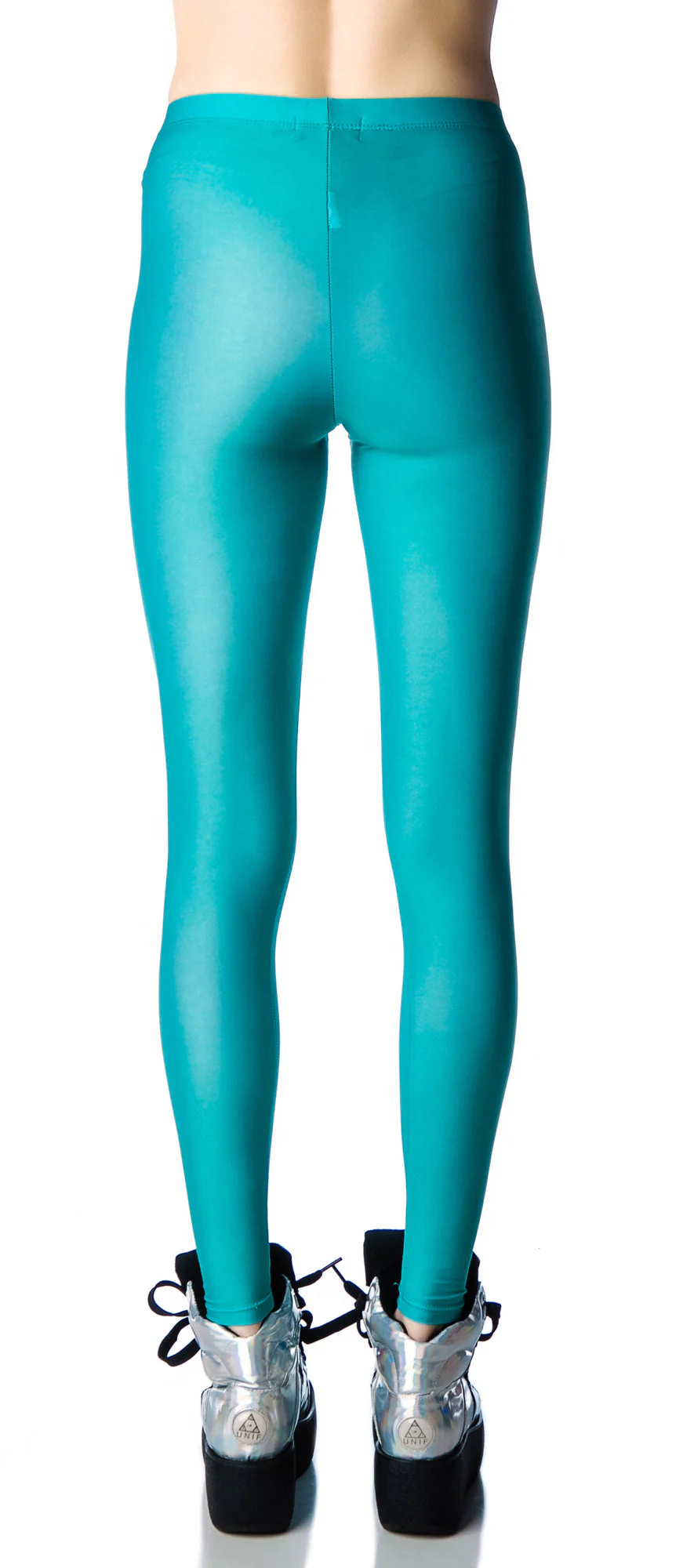 Wishbone Leggings - Light Blue - Image 2
